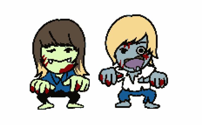 toybee様　「夢見るイラストゾンビーズ！」使用イラスト制作