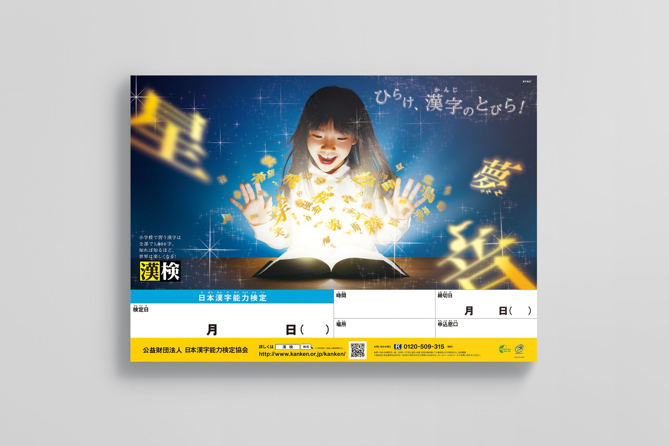 公益財団法人 日本漢字能力検定協会　2017年度シリーズビジュアル-1