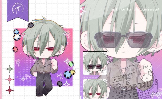 ▍個人様　‐　SDイラスト