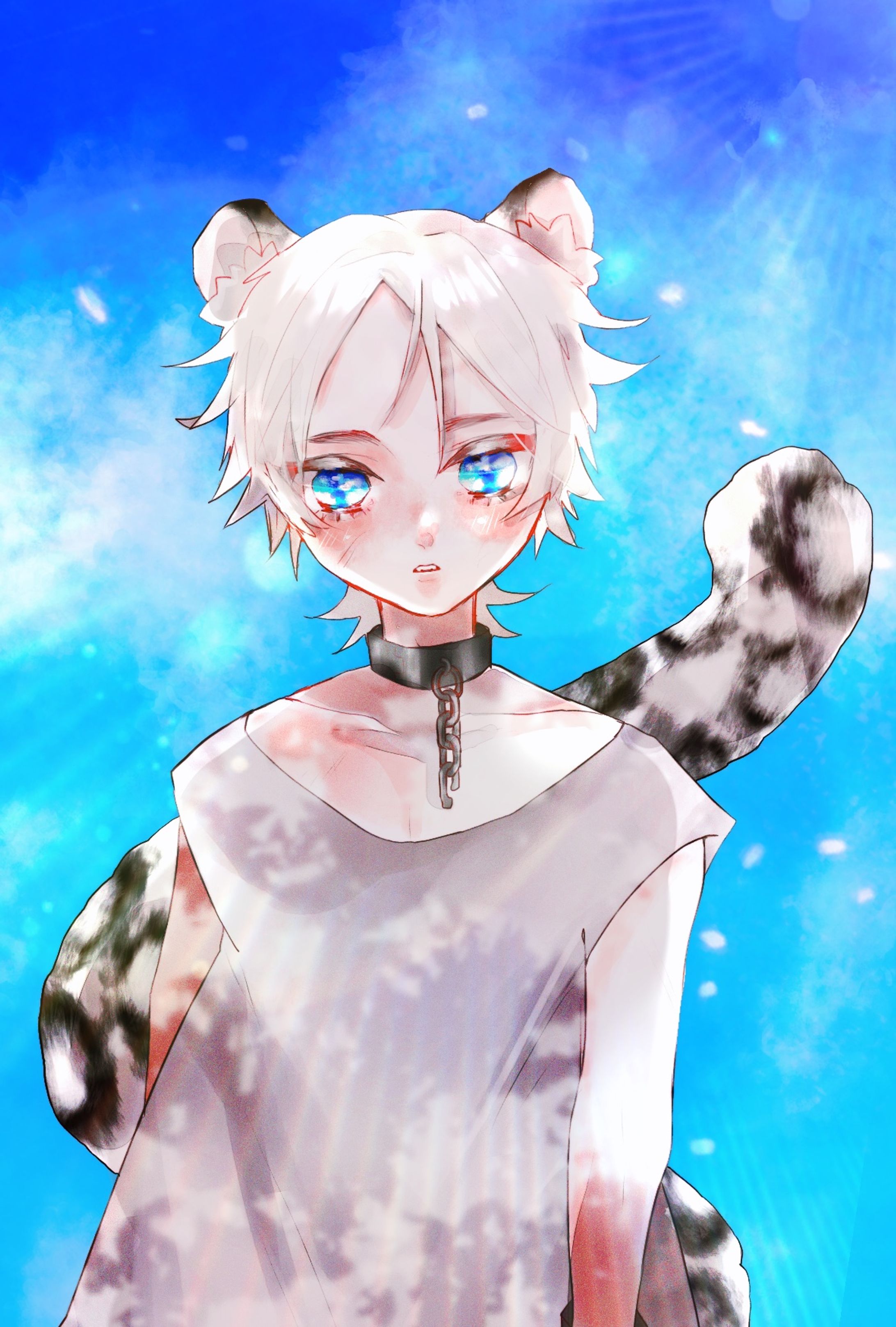 ユキヒョウの少年-1