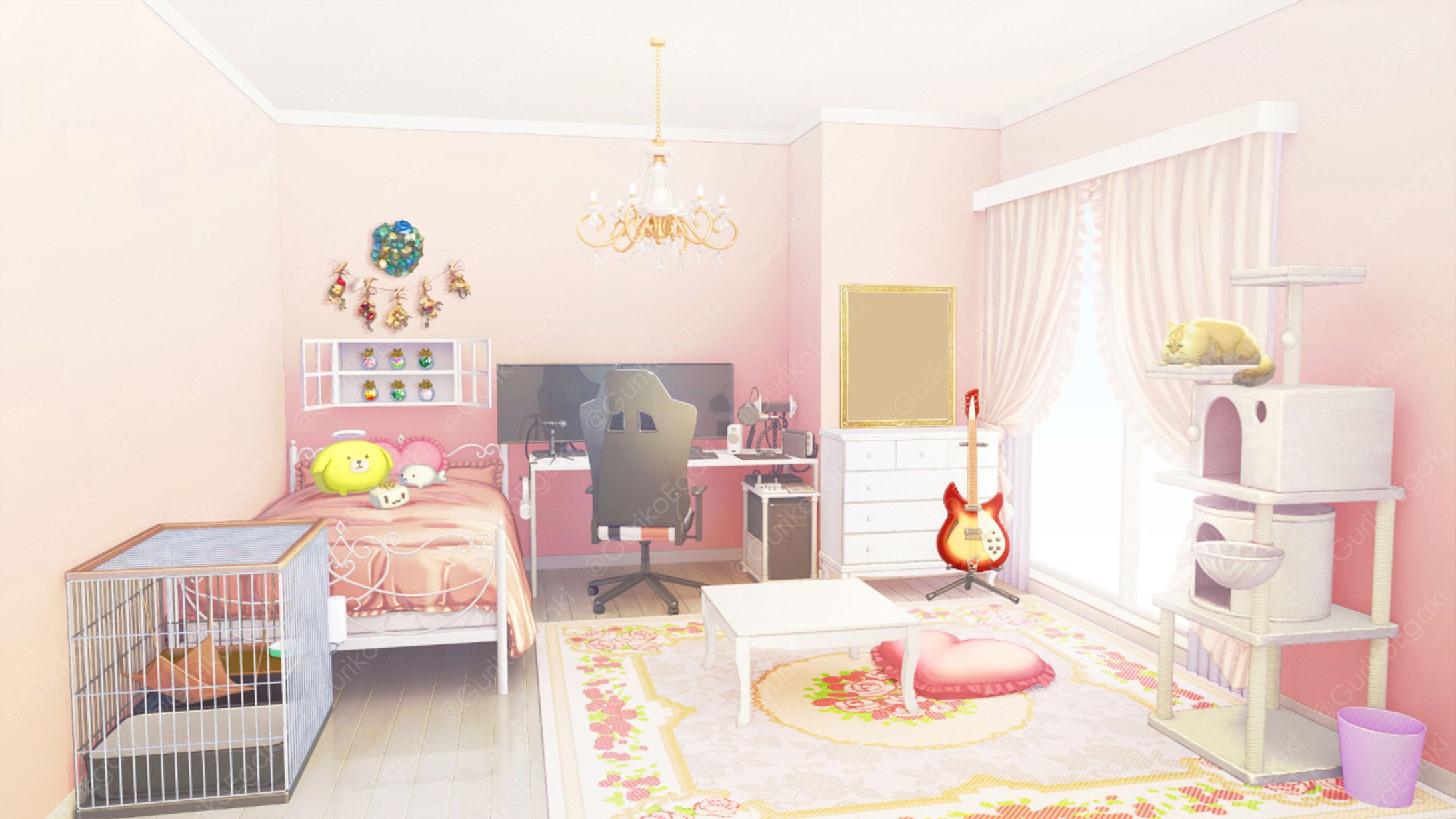 バーチャルアイドル・くるみさんのお部屋-1