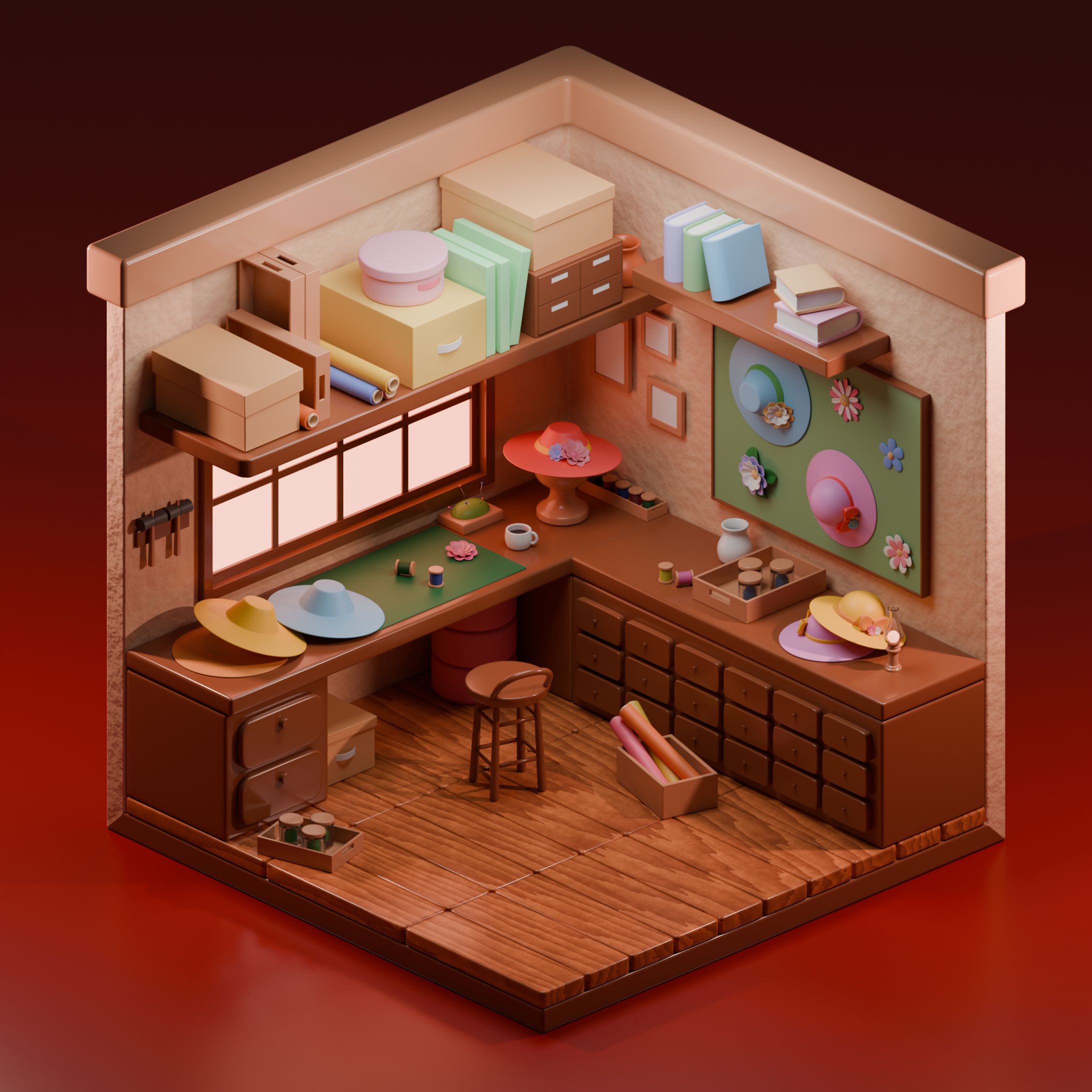 20251204-1218 某ジブリ風作業部屋-1