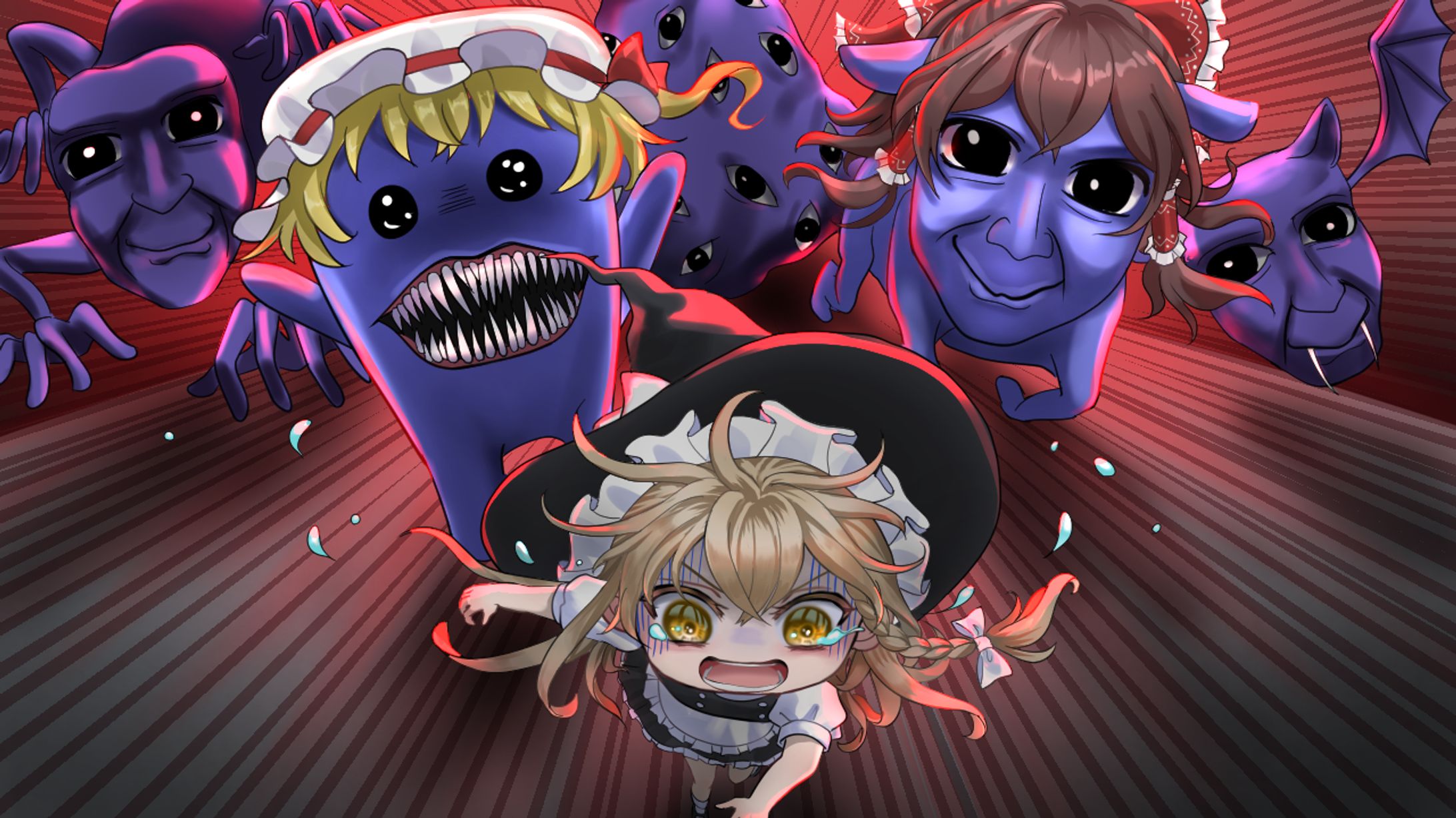 【仕事絵】メトクマ様青鬼サムネイル-1