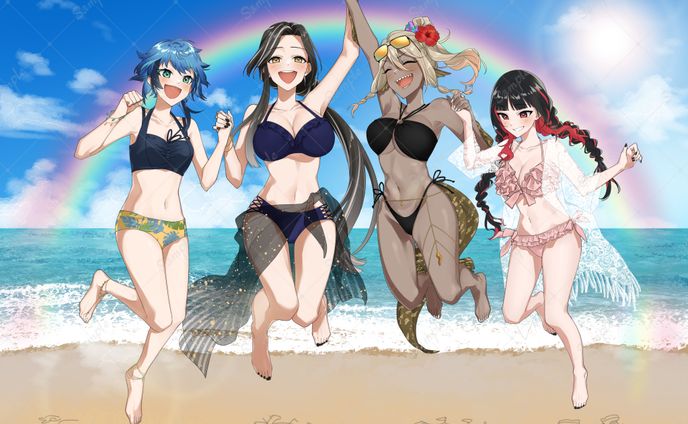 グランキオ7期生様ご依頼イラスト