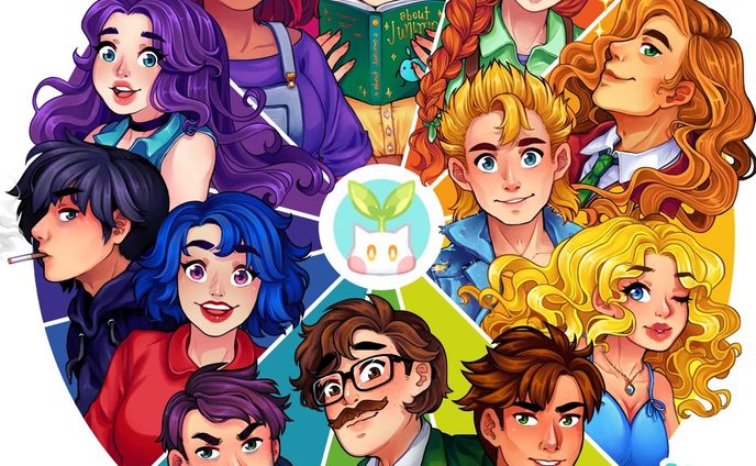 Stardew Valley Color Wheel Challenge
