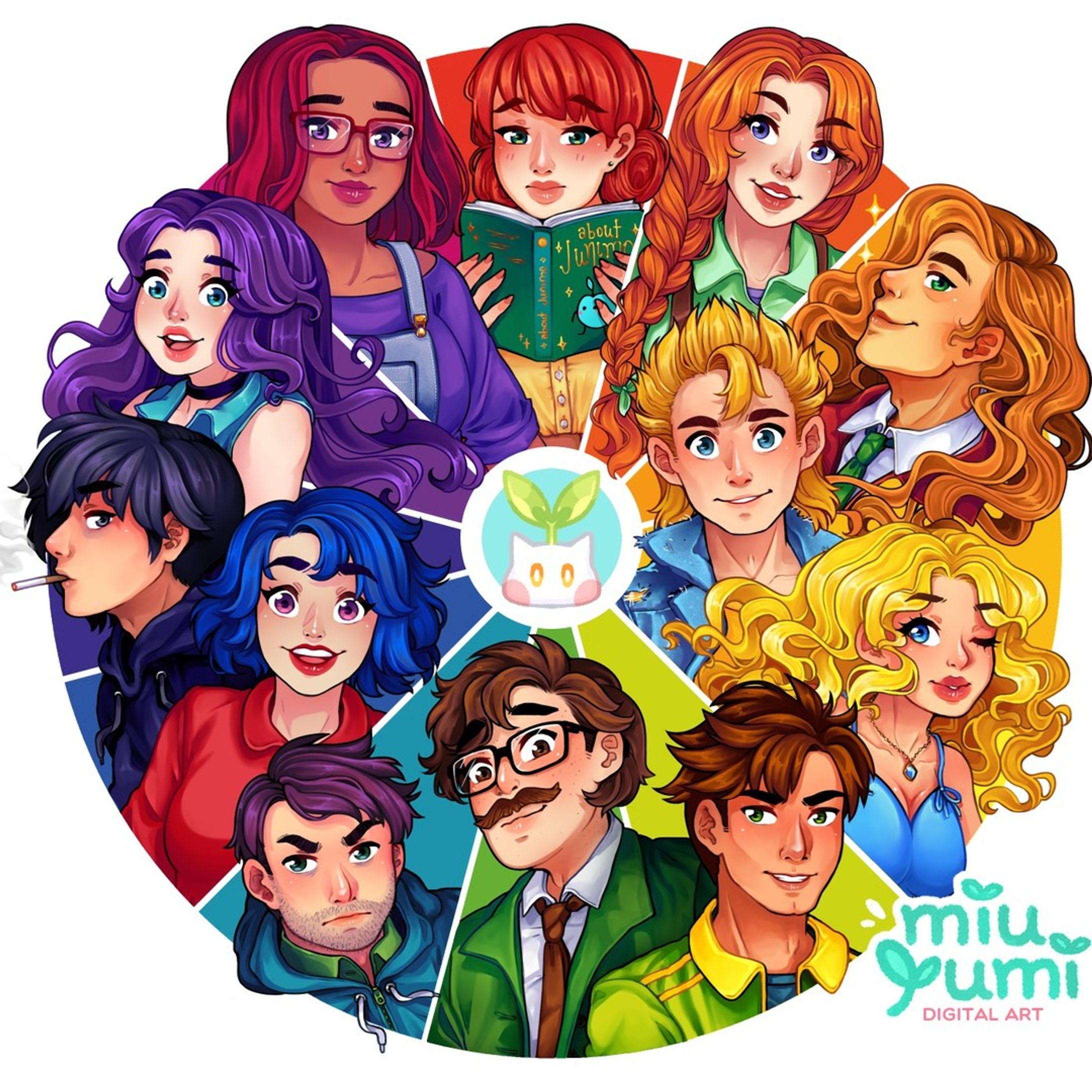 Stardew Valley Color Wheel Challenge-1