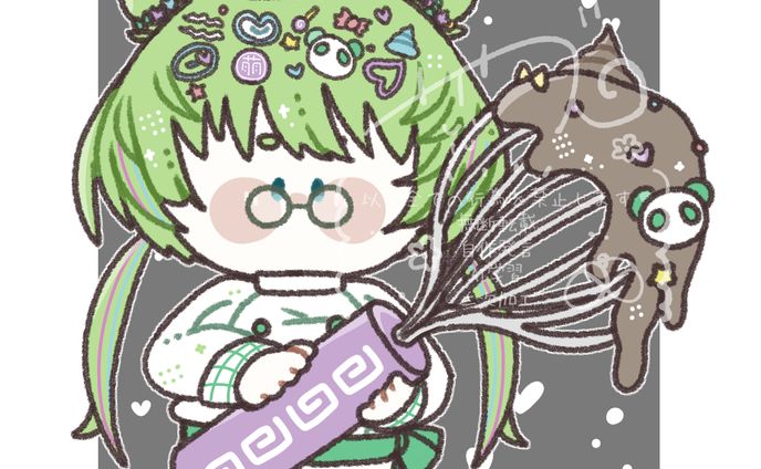 【ご依頼】量産SDイラスト/飯田もえぎ様