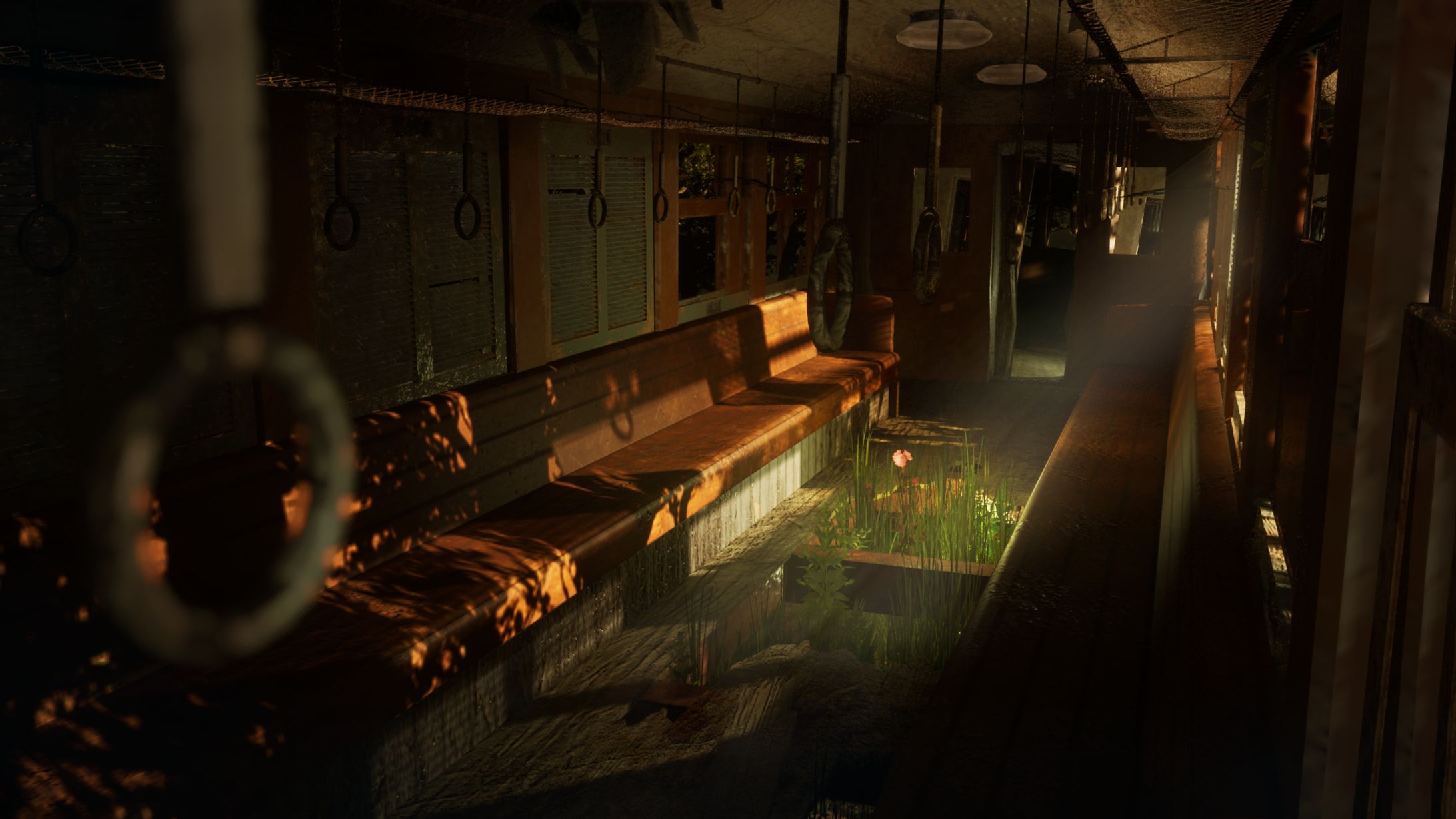 【背景】Abandoned Train-1