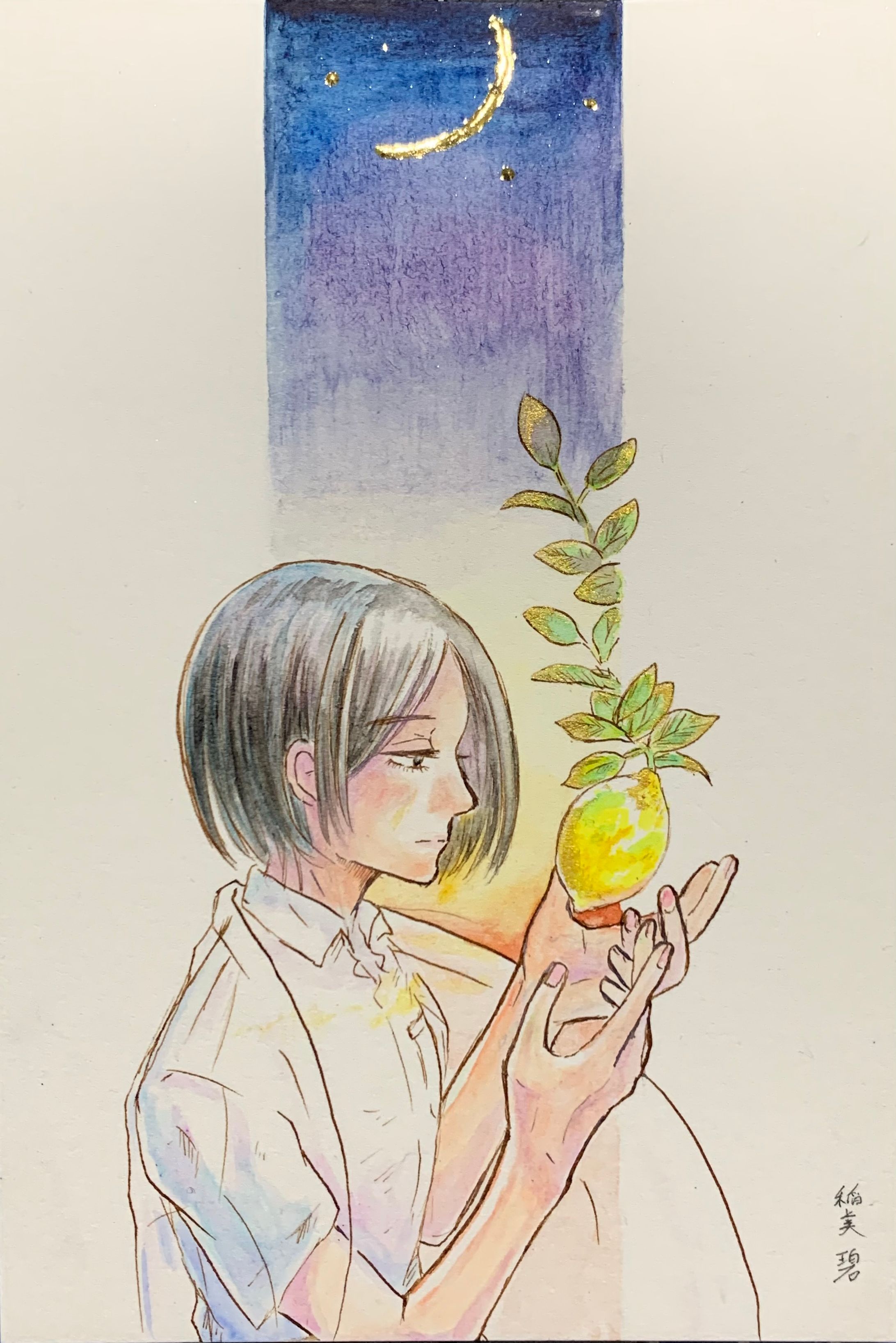 透明水彩サンプル-1