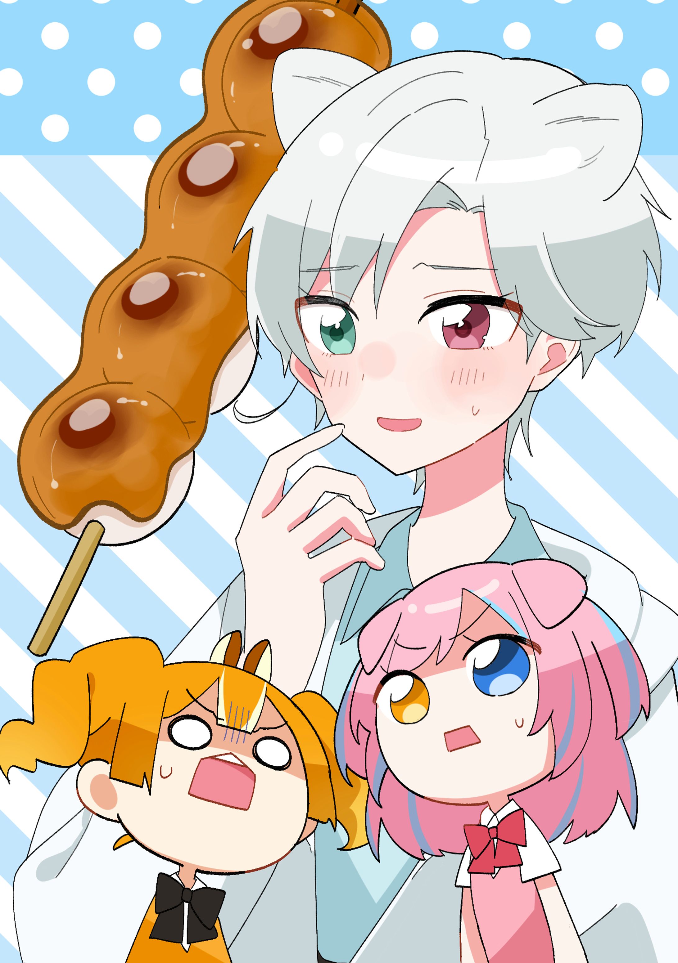 すとぷり莉犬様　ショートアニメ用イラスト-1