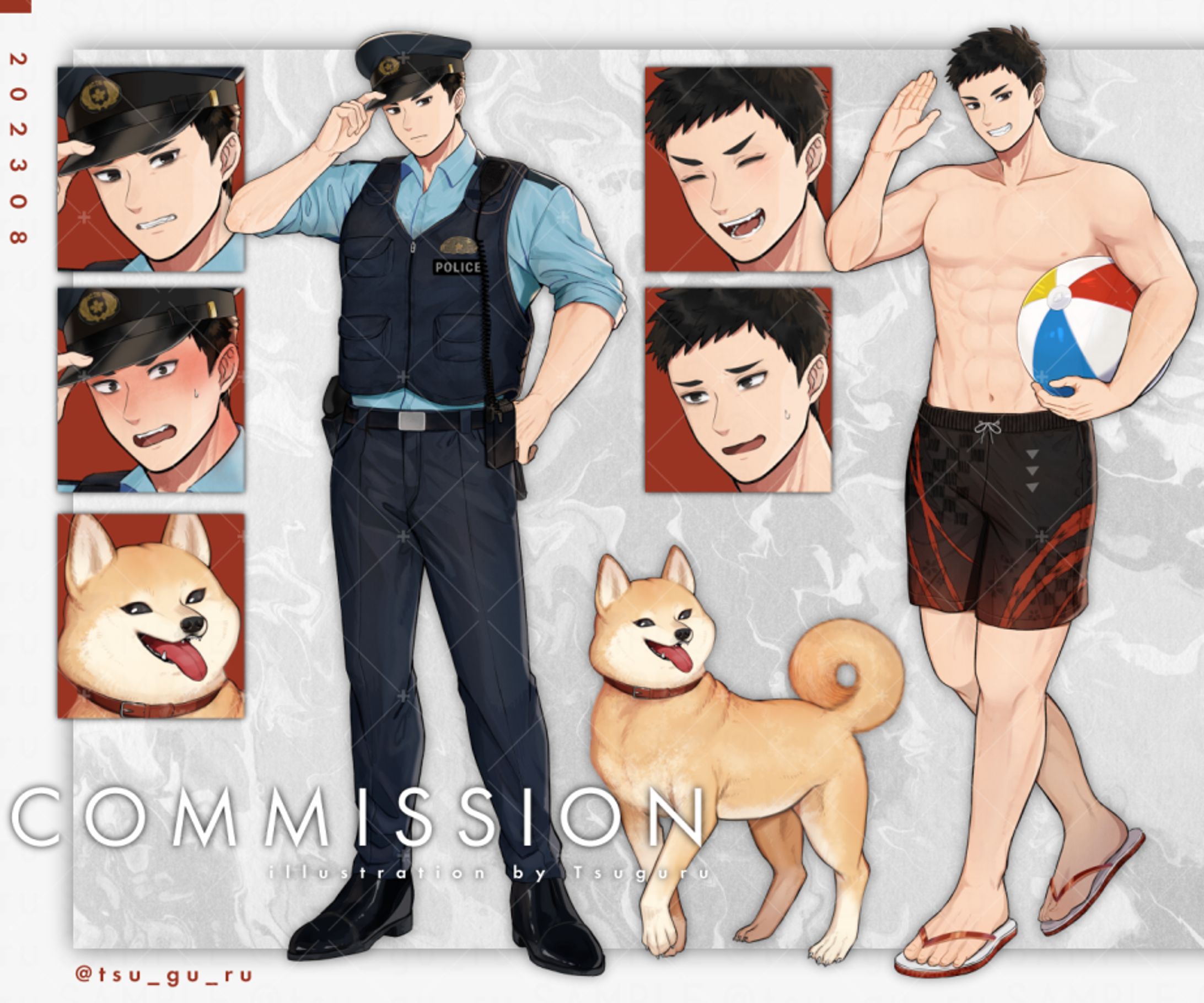 【依頼】TRPG用全身イラスト-1