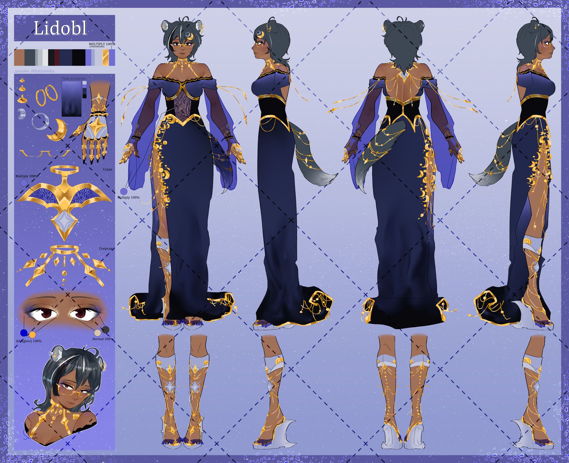 Vtuber character design | Commission-1