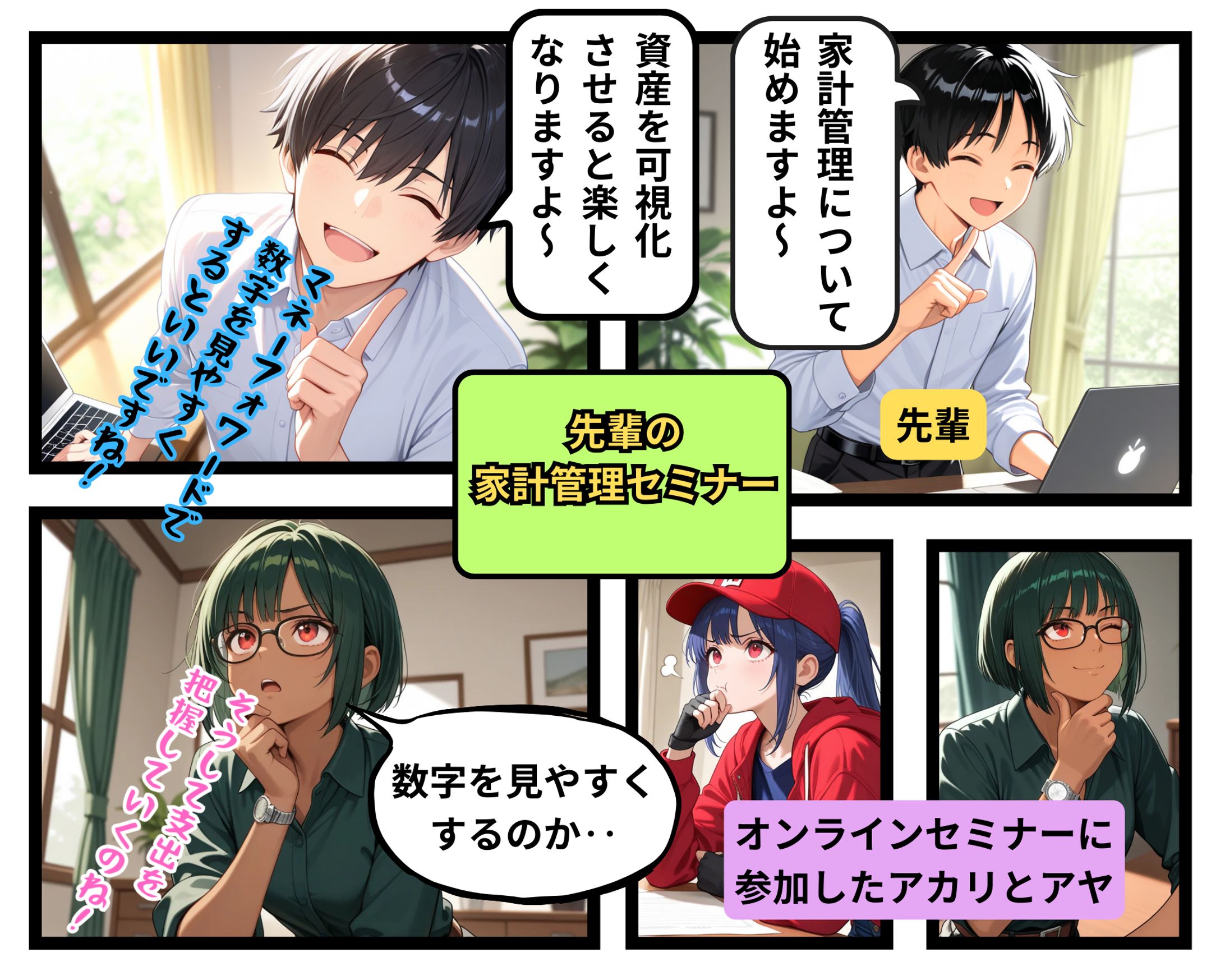 先輩の家計管理セミナー -1