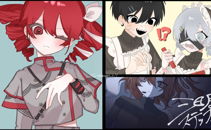 一枚絵つめ