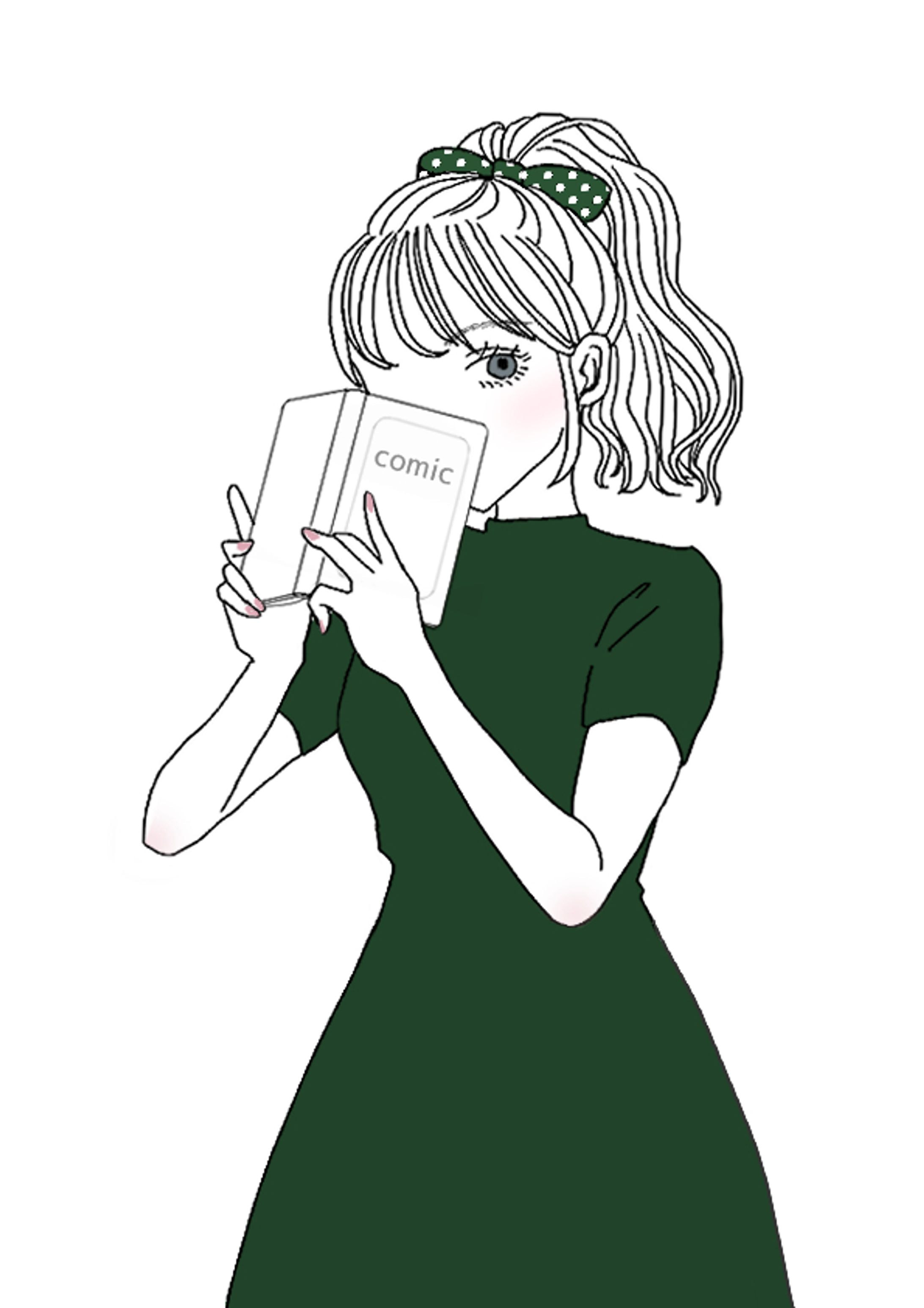 reading girl -1