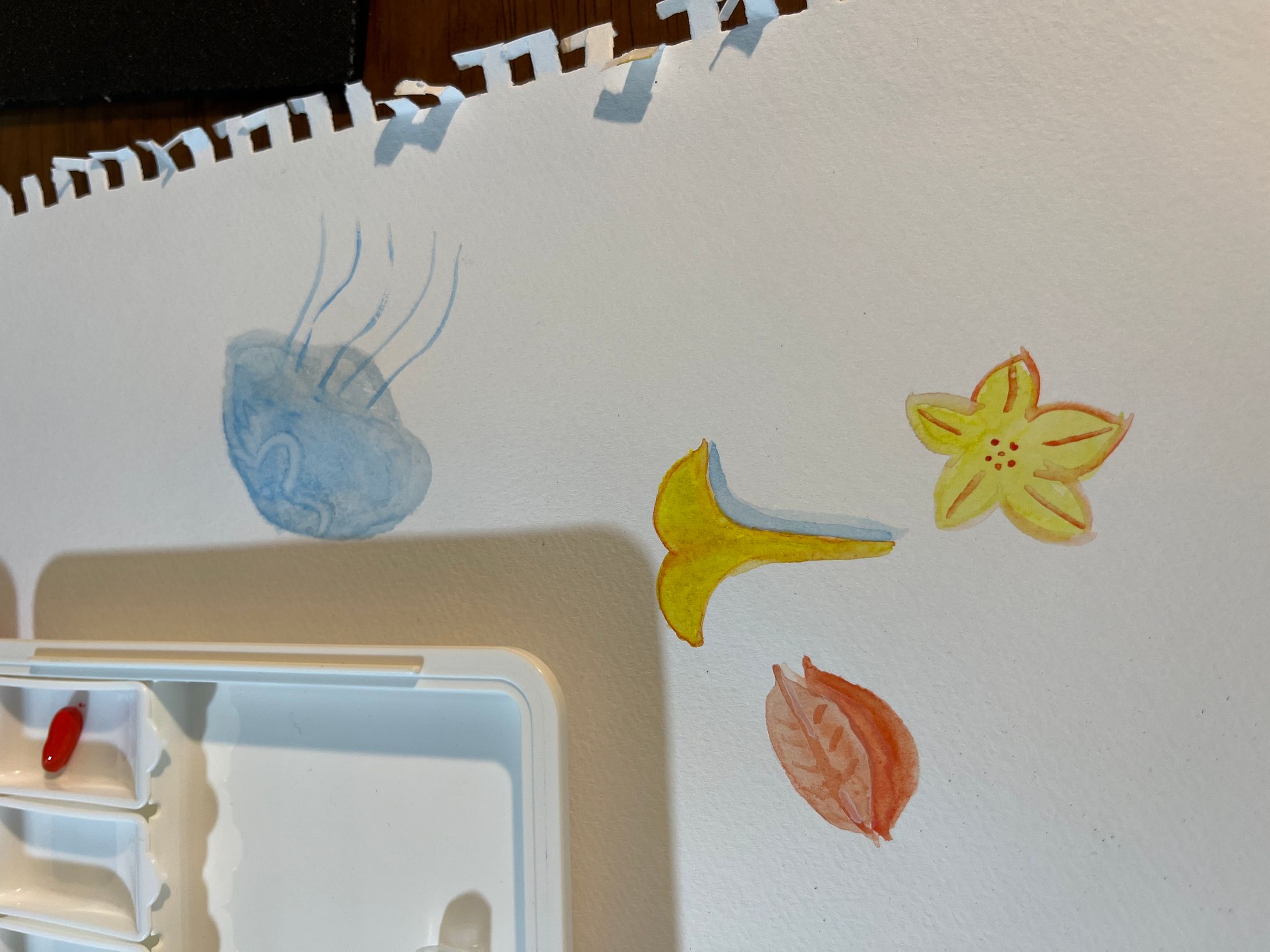 落書き 水彩絵の具-1