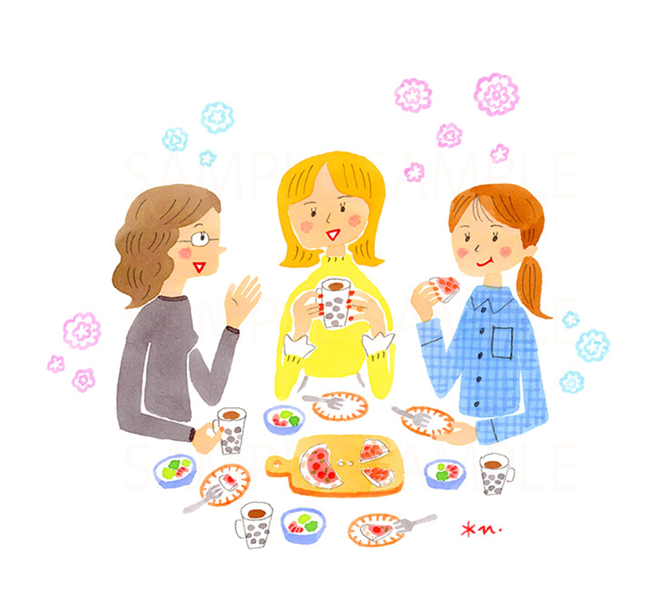 おしゃべりな午後-1