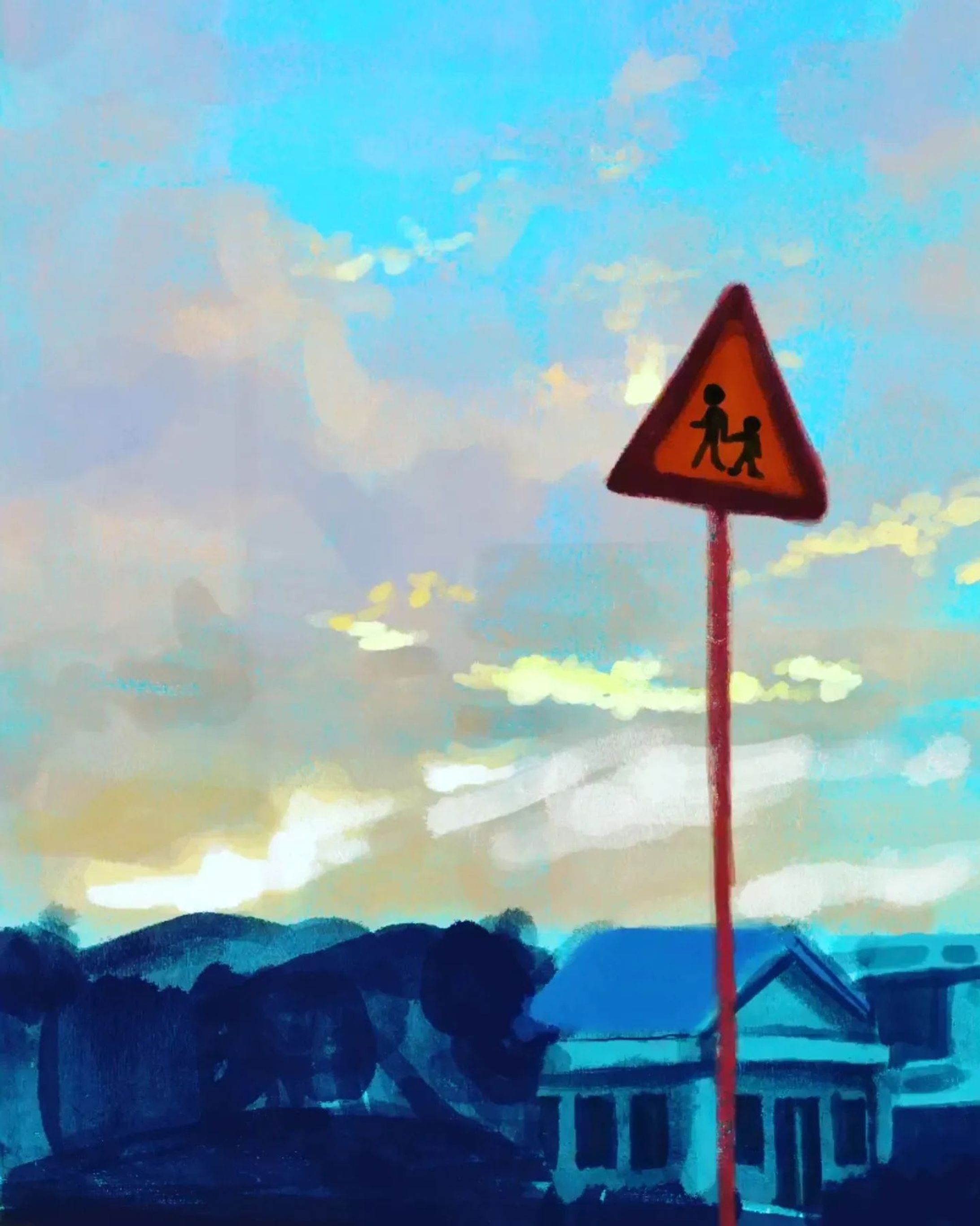 ⚠

#twilight
#evening
#blue
#skyblue
#night
#painting
#trafficsign
#art 
#illustration 
#landscape
#fantastics 
#onmywayhome
#sunset
#digitalart 
#antique 
#표지
#초저녁
#귀갓길
#イラスト 
#夕暮れ
#標識
#風景画
#風景
#帰り道
#アート 
#いらすとぐらむ
#青
#空
#水色
#イラスト好きと繋がりたい-1