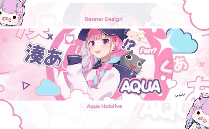 [ Header ] Aqua - Hololive JP