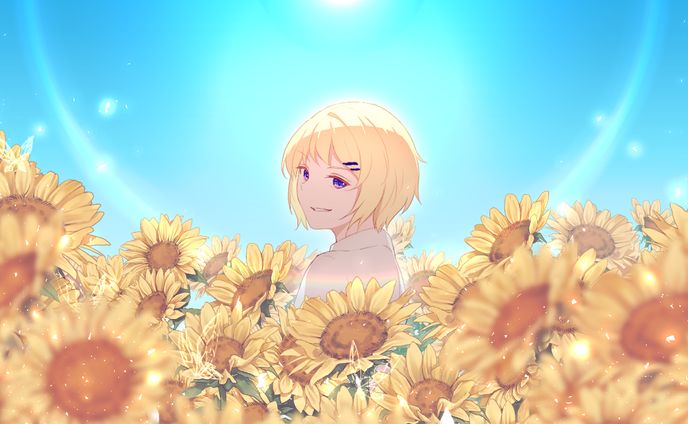 アニメ塗りイラスト