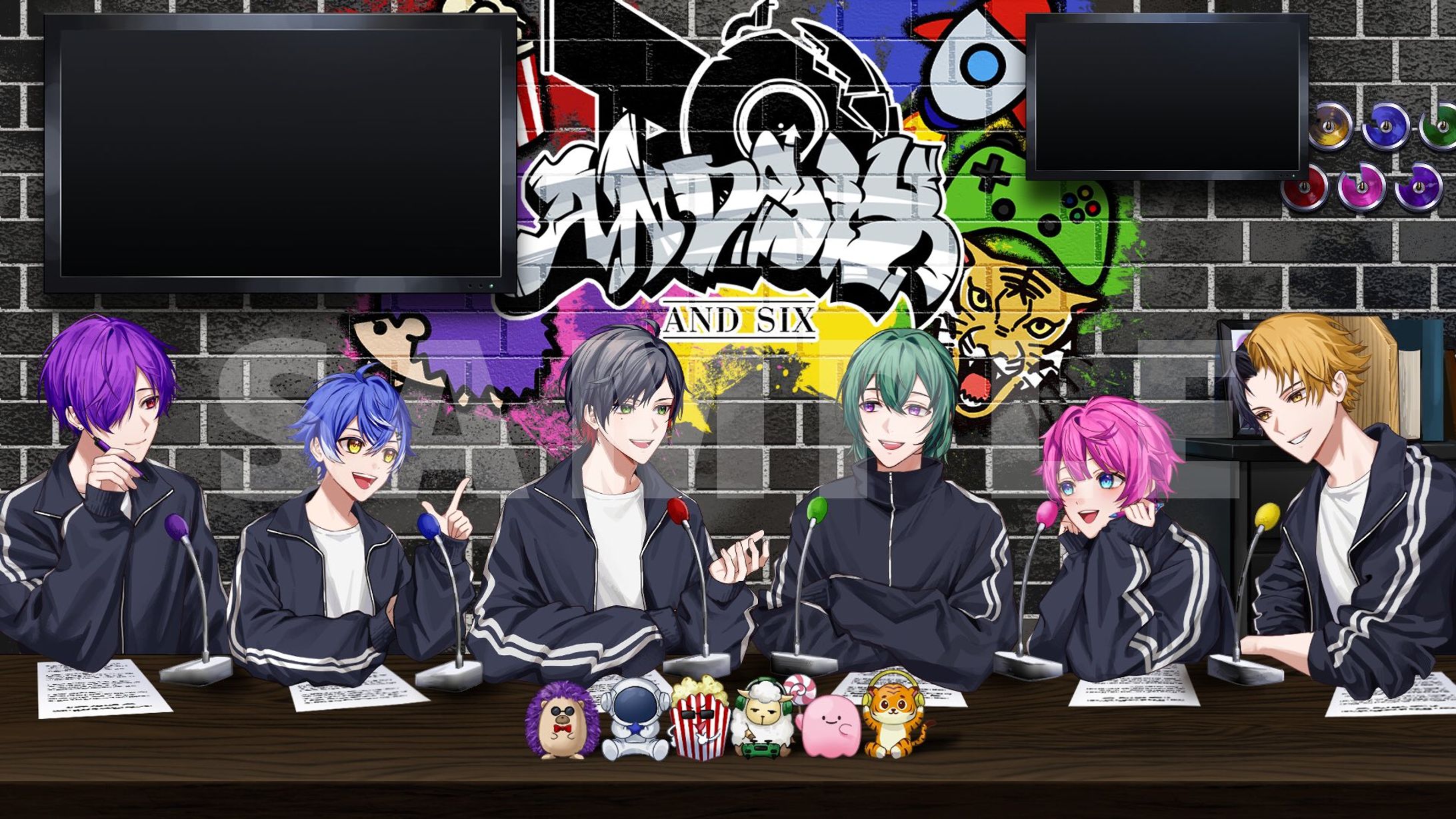 アンシク/ ANDSIX様　配信イラスト-1