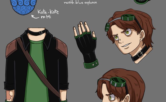 Reference Sheet One Piece style OC