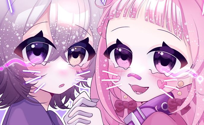 cutegirls💕💖✨
 #ilustration  #ilustgram  #artwork  #kawaii  #kawaiiilustration