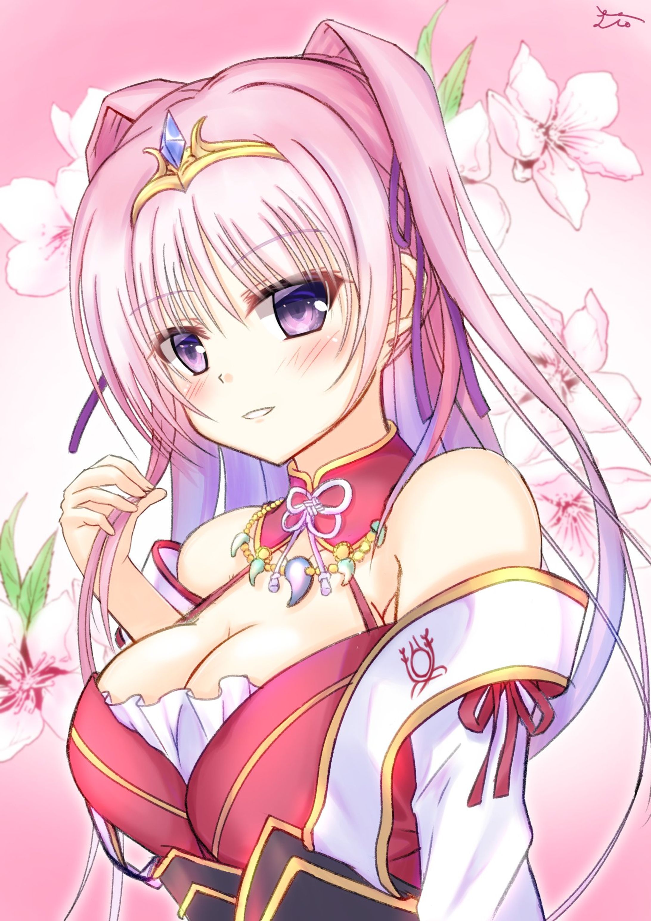 千の刃濤 桃花染の皇姫　ファンアート-1