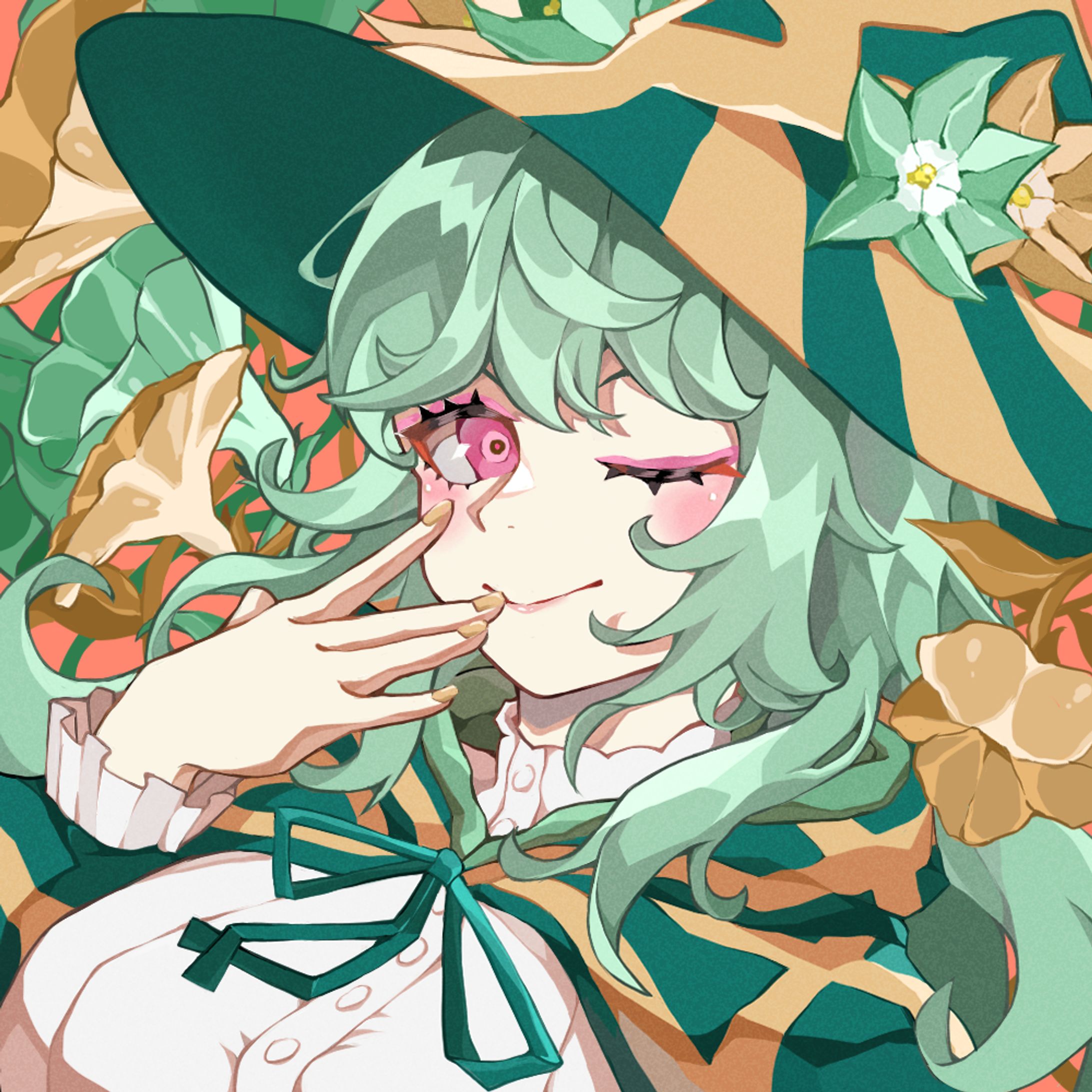 魔女っ子　アイコンサンプル-1