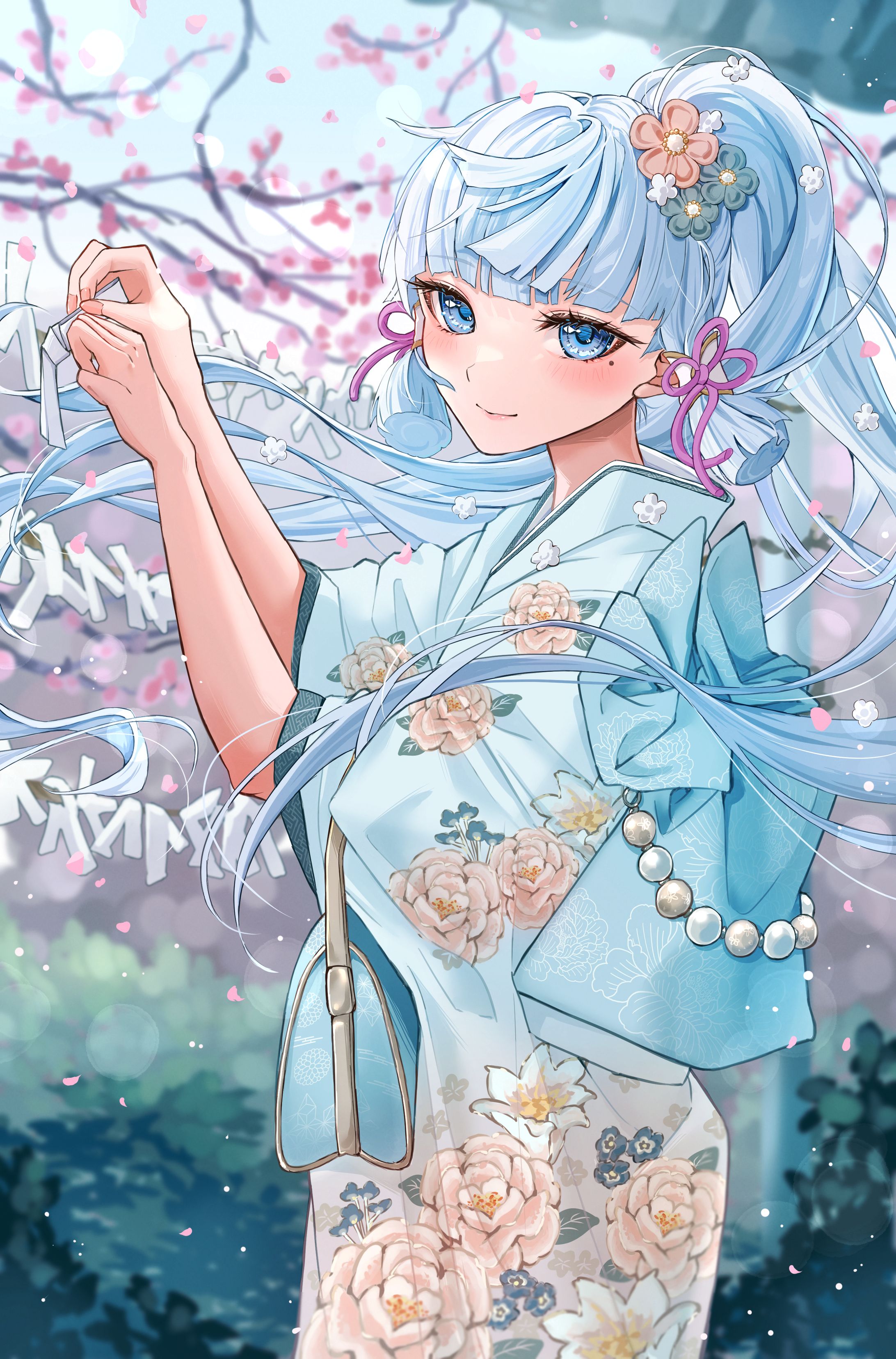 【二次創作】着物綾華-1