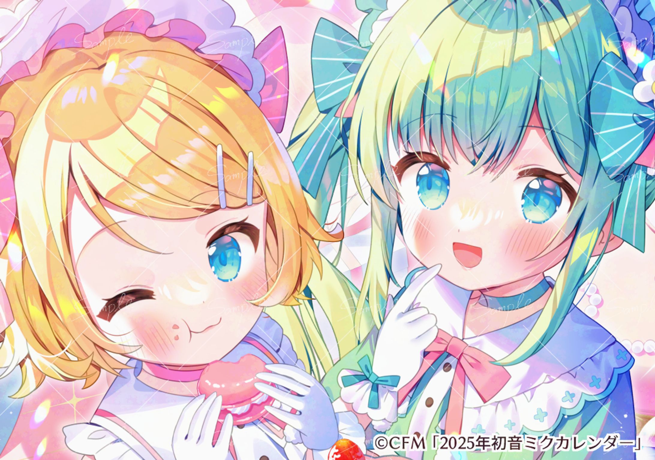 エンスカイ様 「初音ミクカレンダー2025年」-1