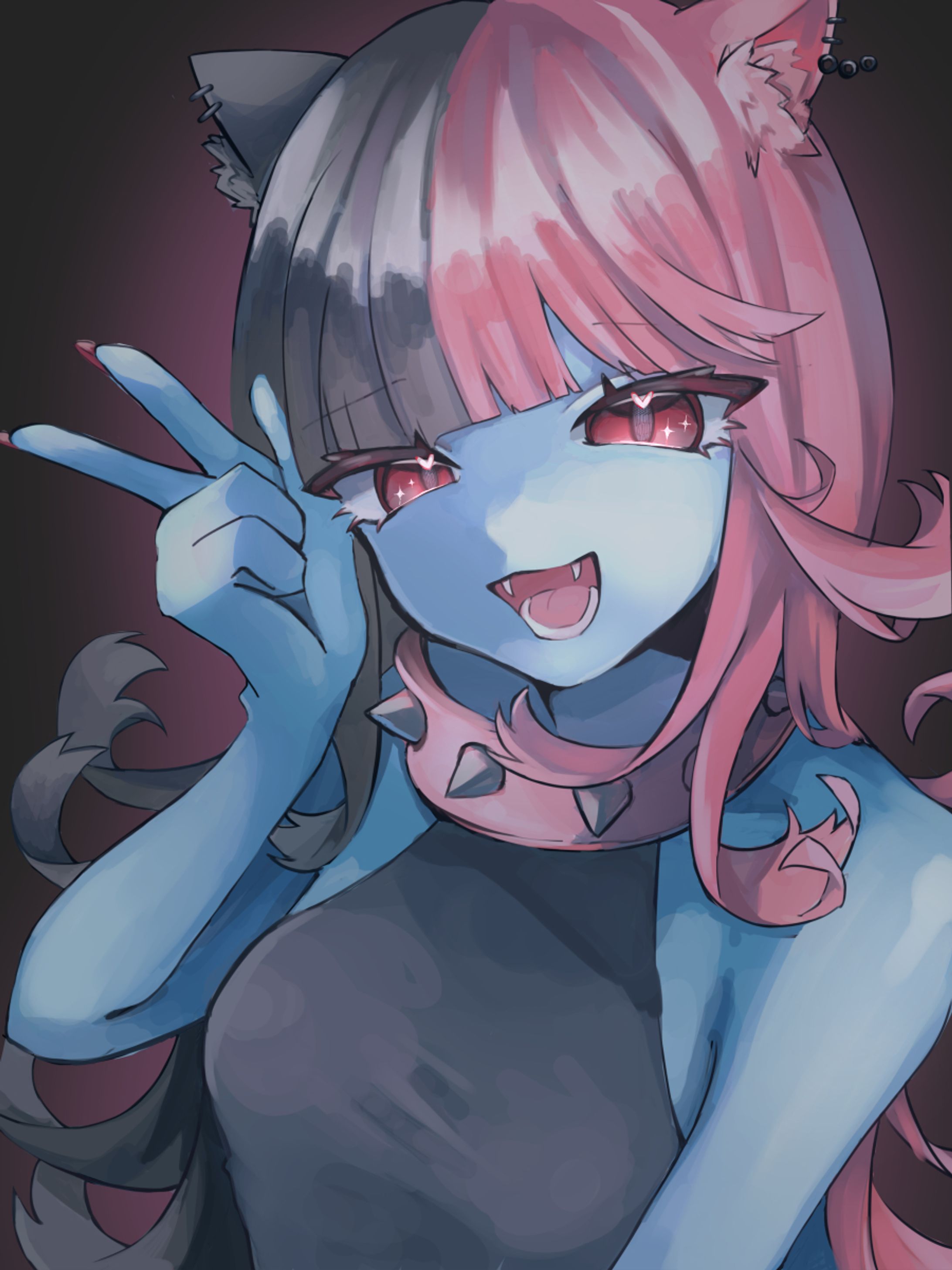 異色肌ギャル-1