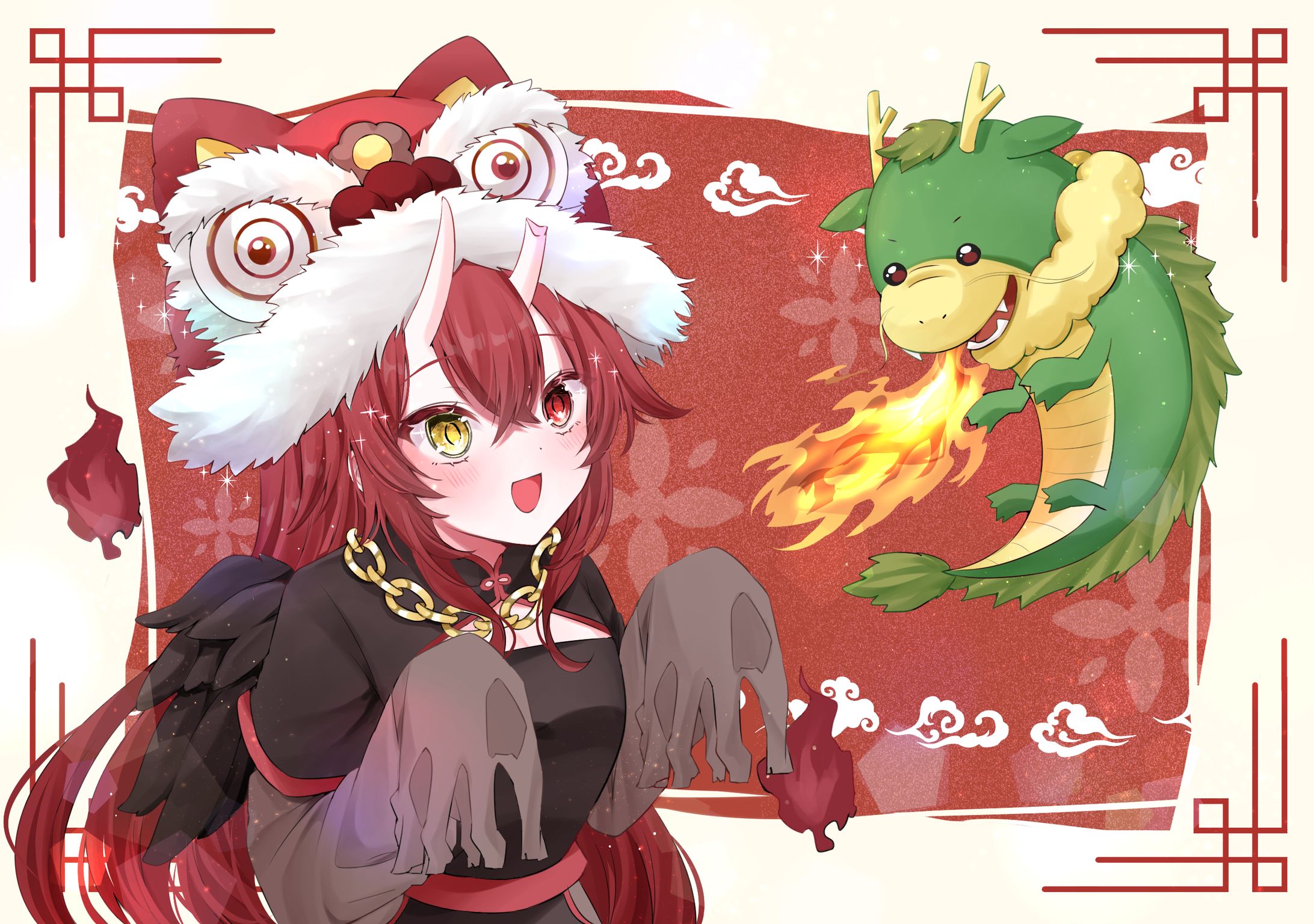 魔狼ミリヤ様　グッズ用イラスト-1