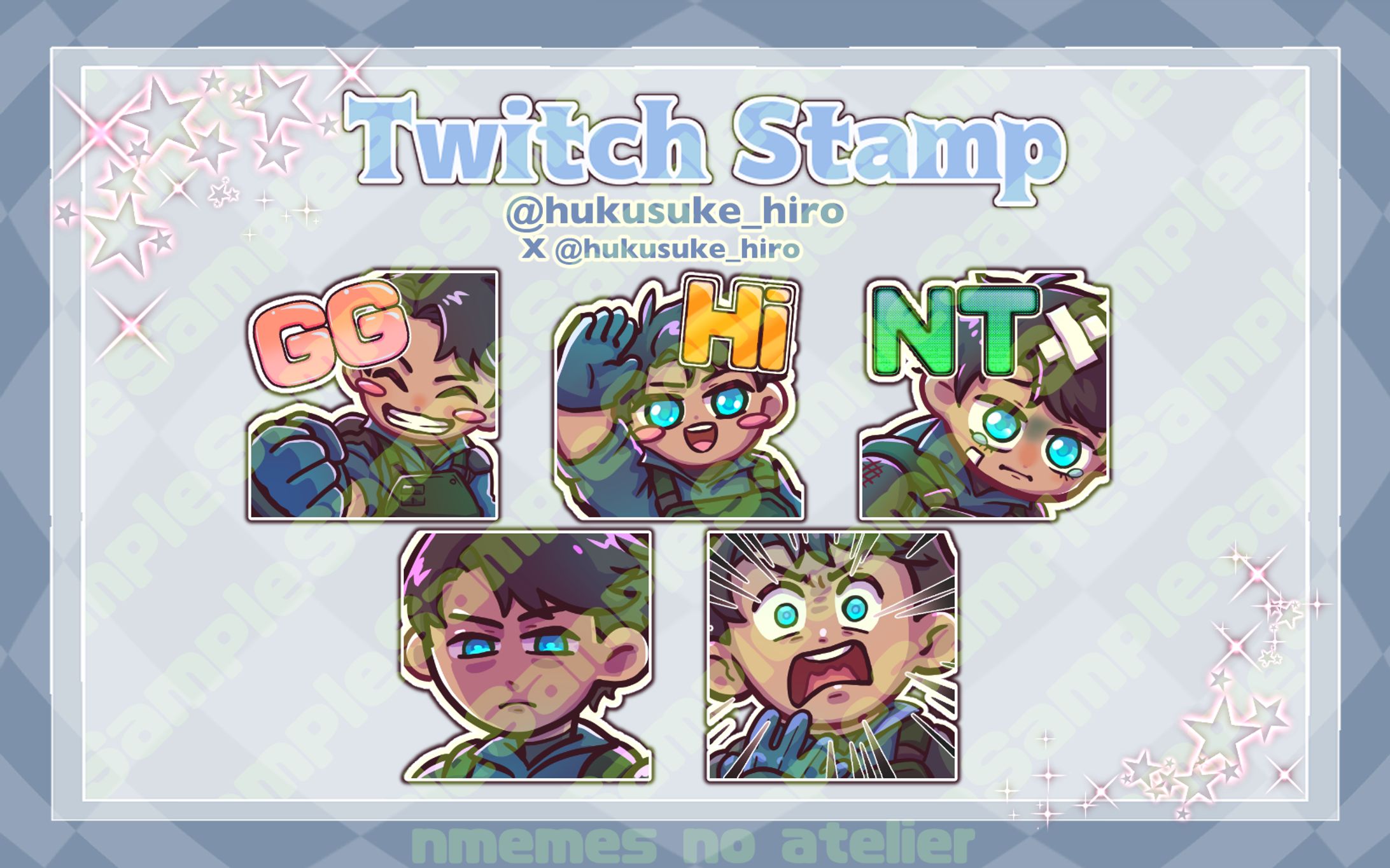 静止画スタンプ︙Fukusuke_hiro 様-1