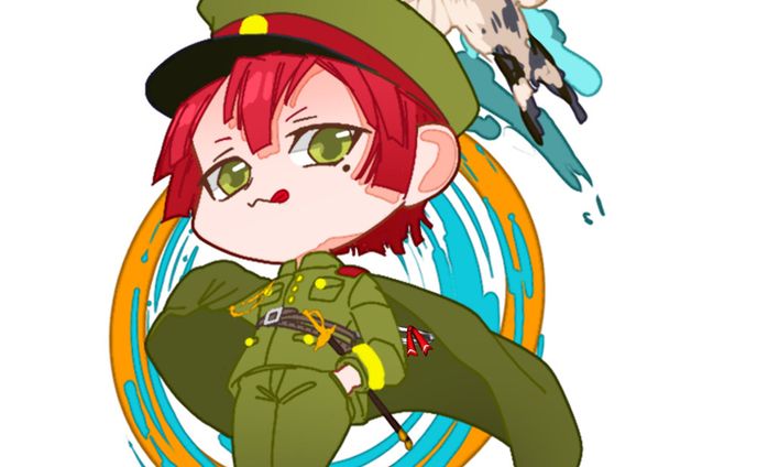 配信者、二次創作イラスト