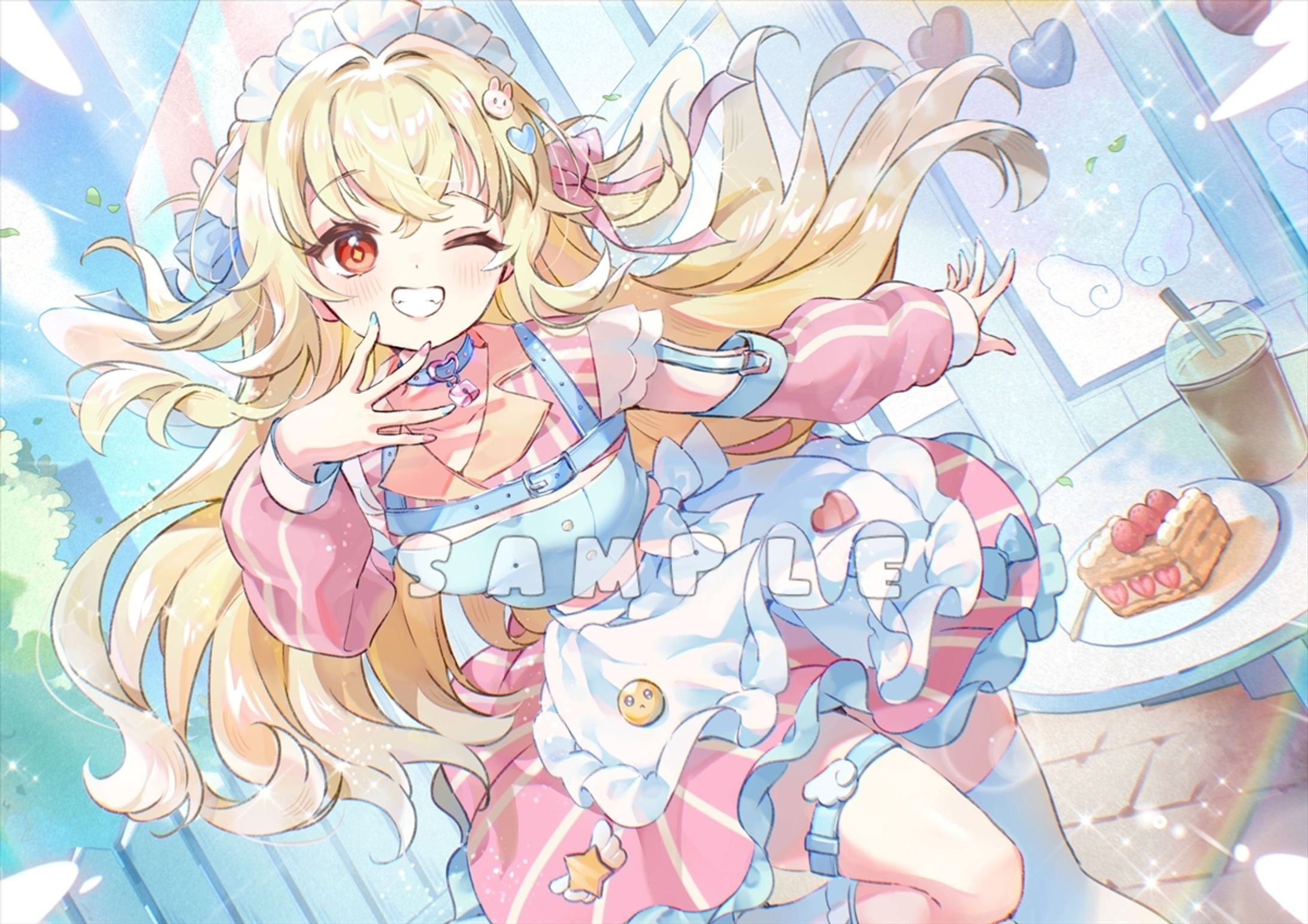 羽城ヒナ様　周年記念イラスト-1