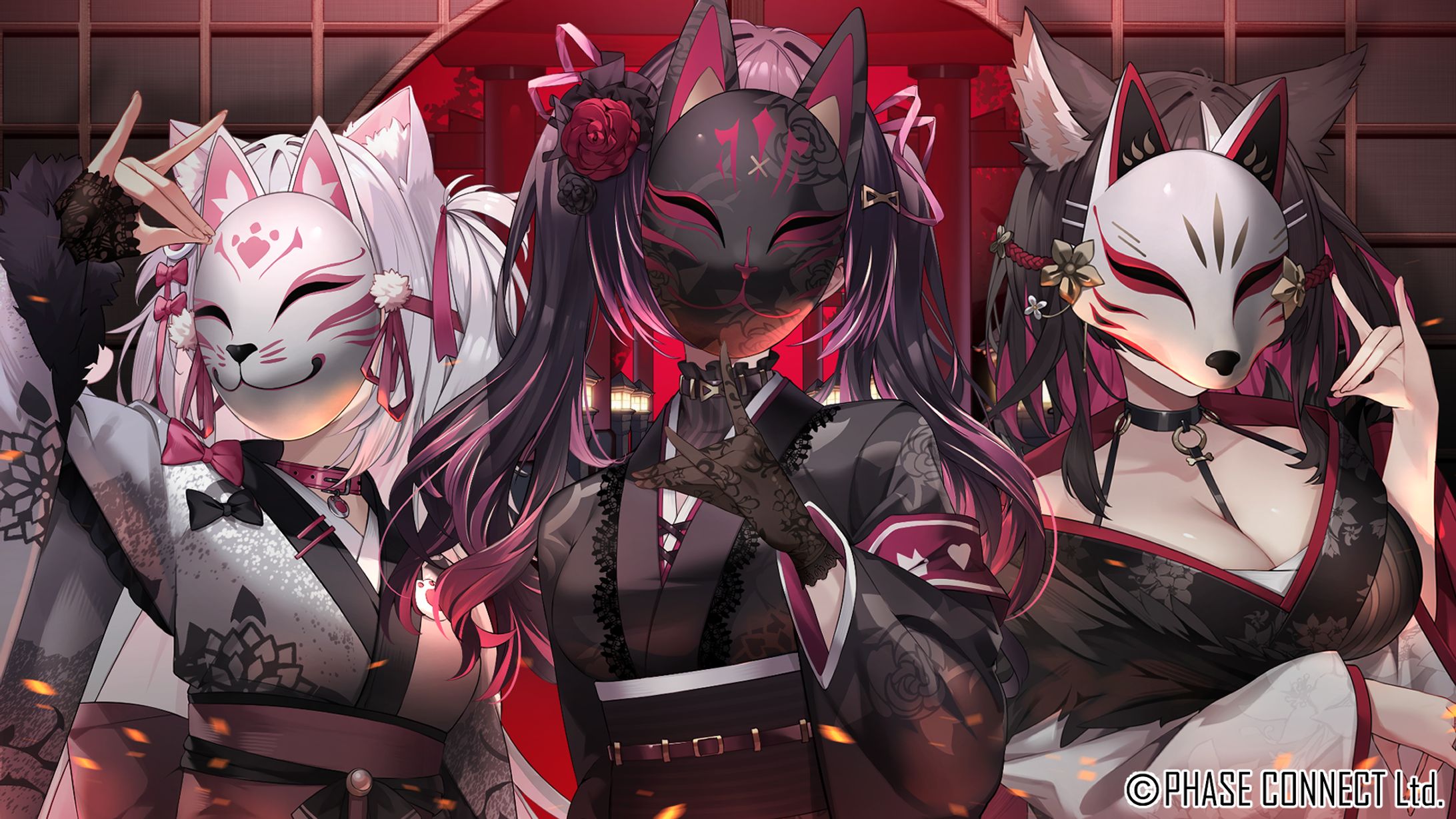 Phase Connect『MEGITSUNE(メギツネ)』MVイラスト-1