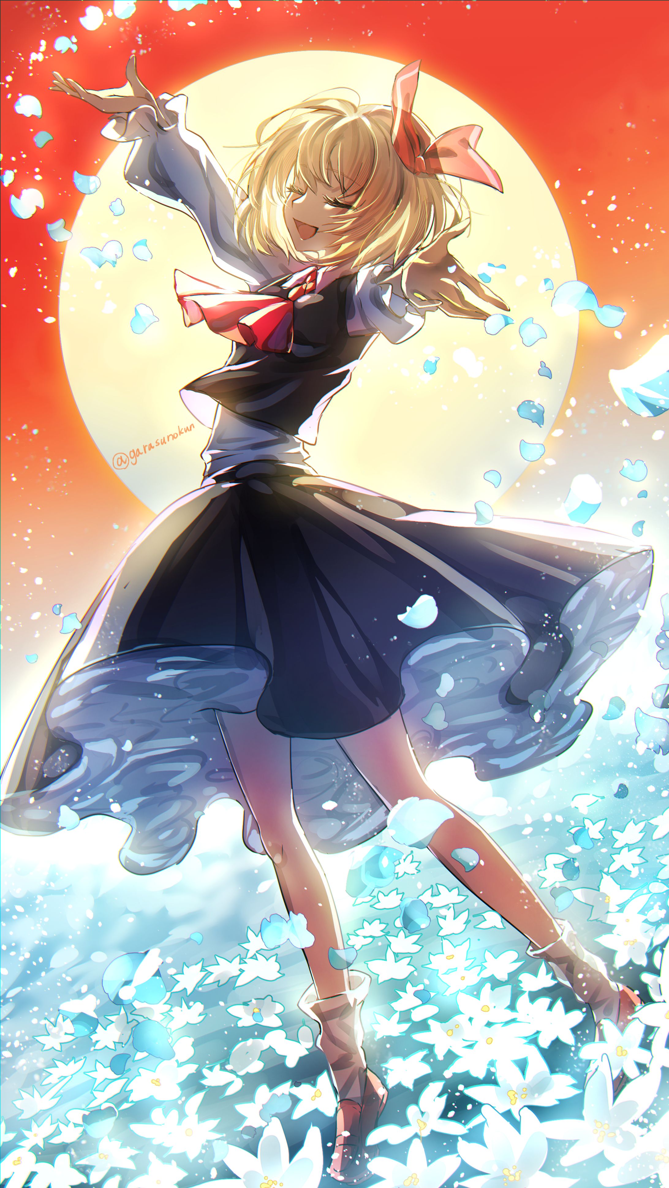 【東方 ルーミア】ファンアート-1