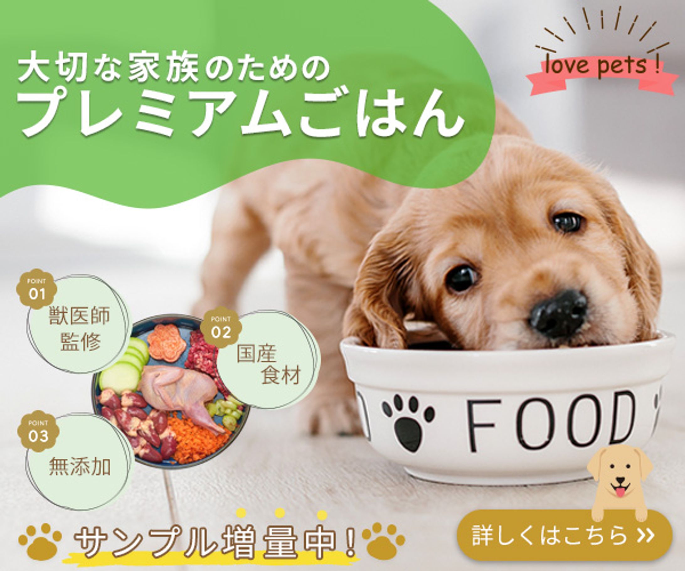 ペットフードのバナー-1