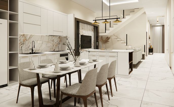 Interior Rumah Mr. A - Marindal