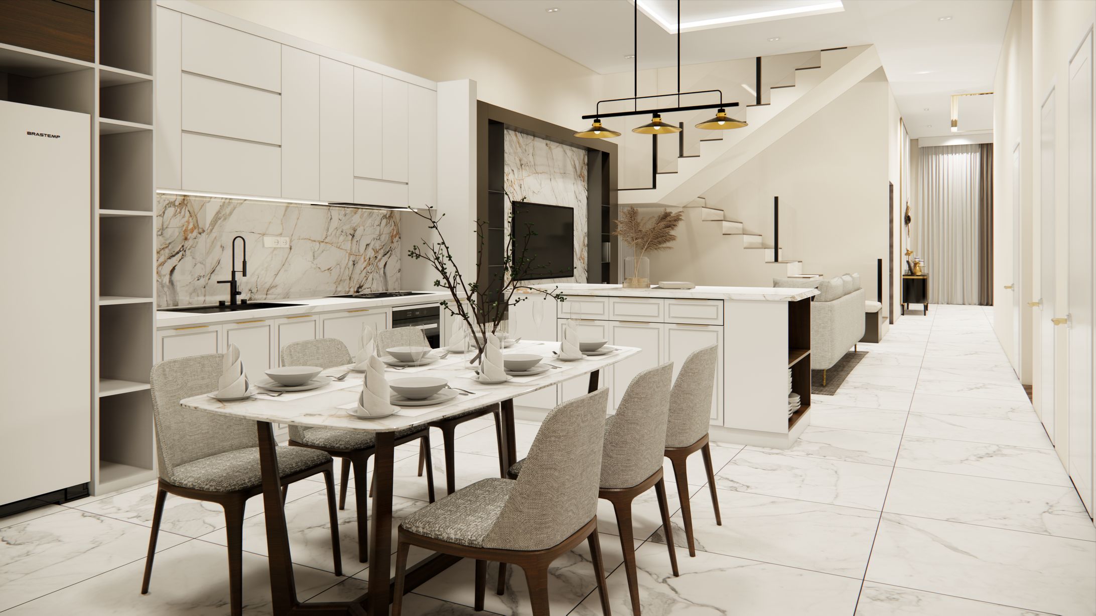 Interior Rumah Mr. A - Marindal-1