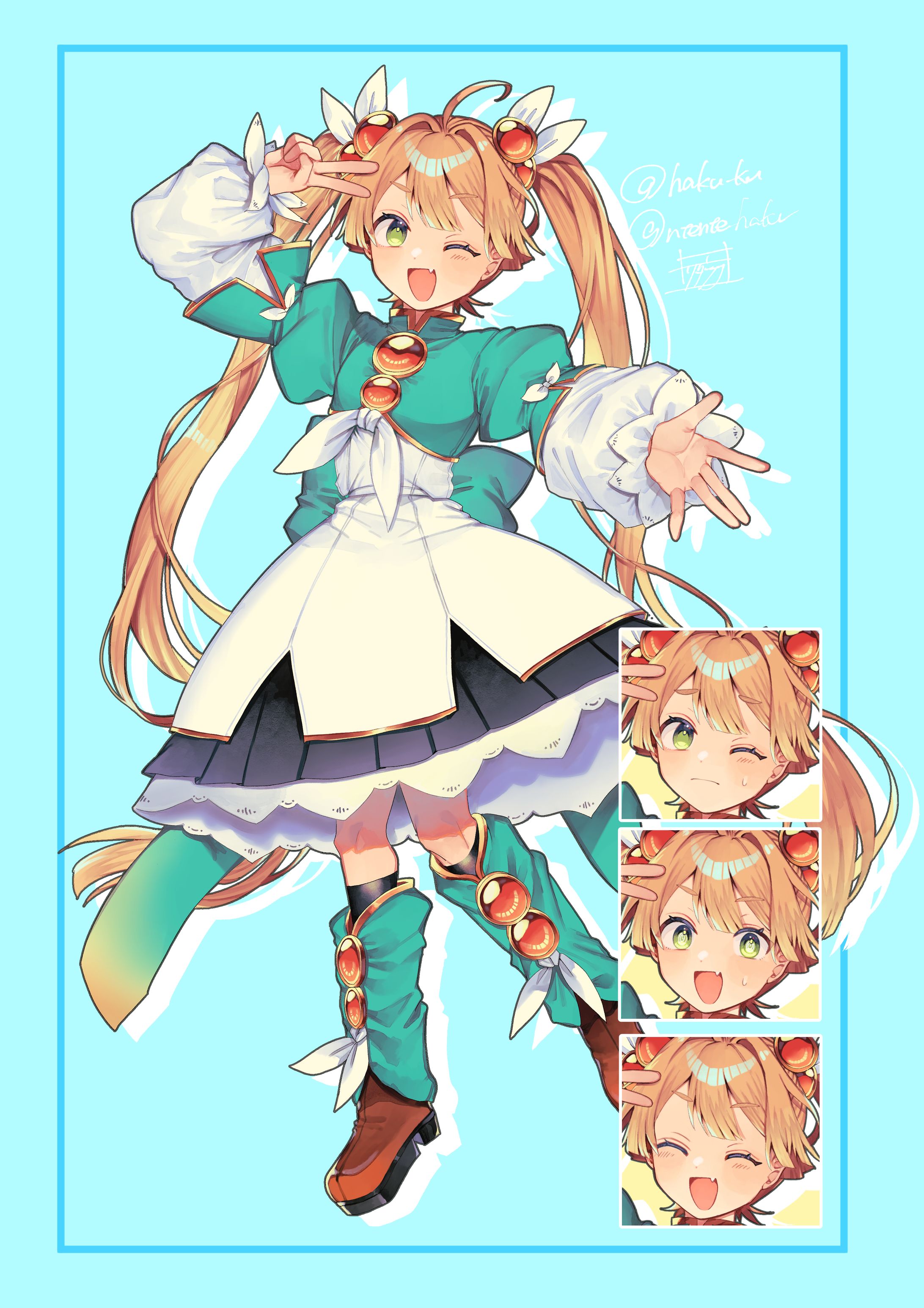 【立ち絵】Vtuber風イラスト-1