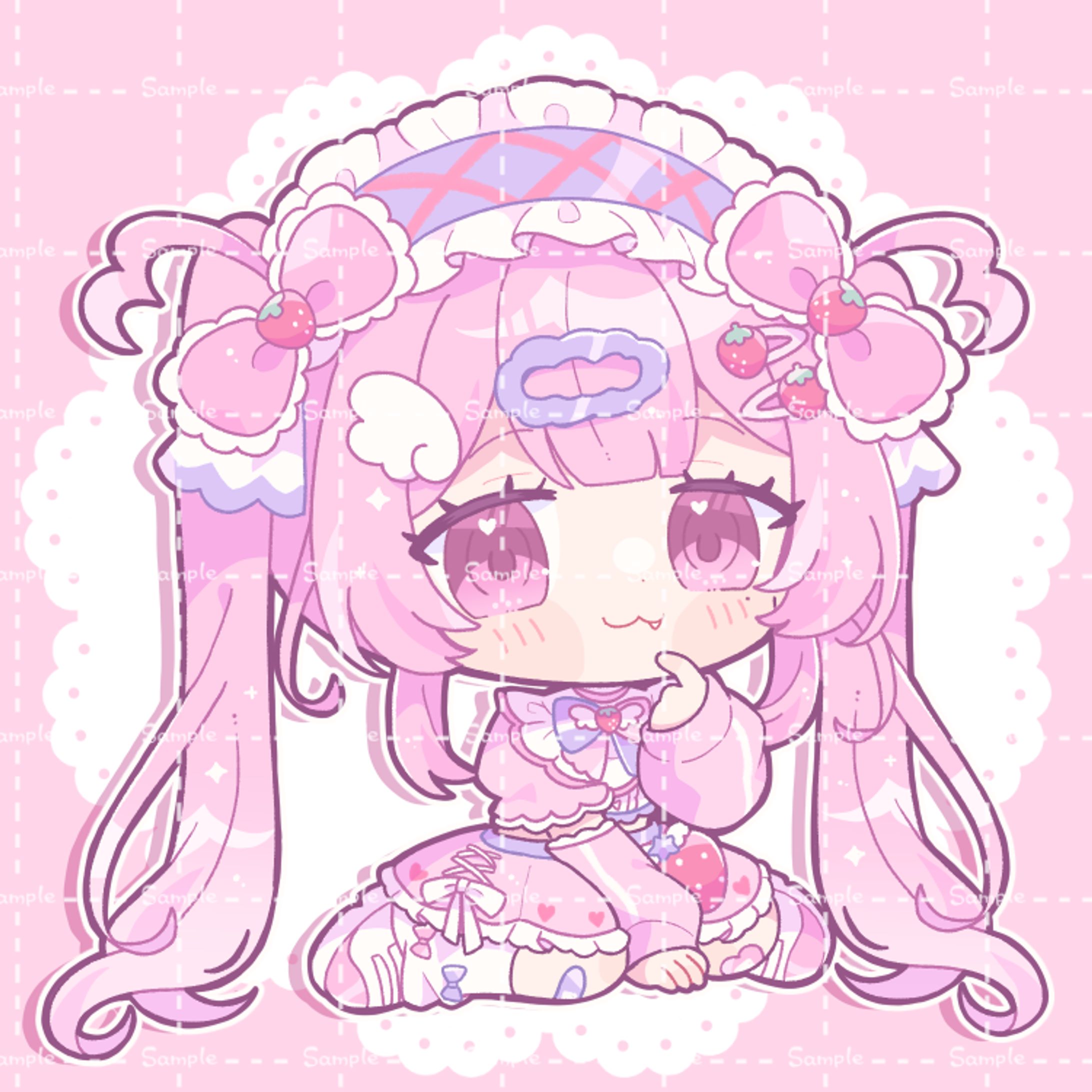 夢莉いあ様SDイラスト-1