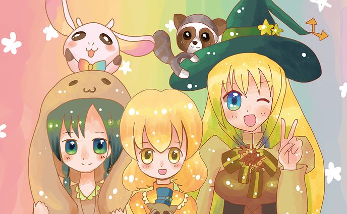 サークル布用のイラスト