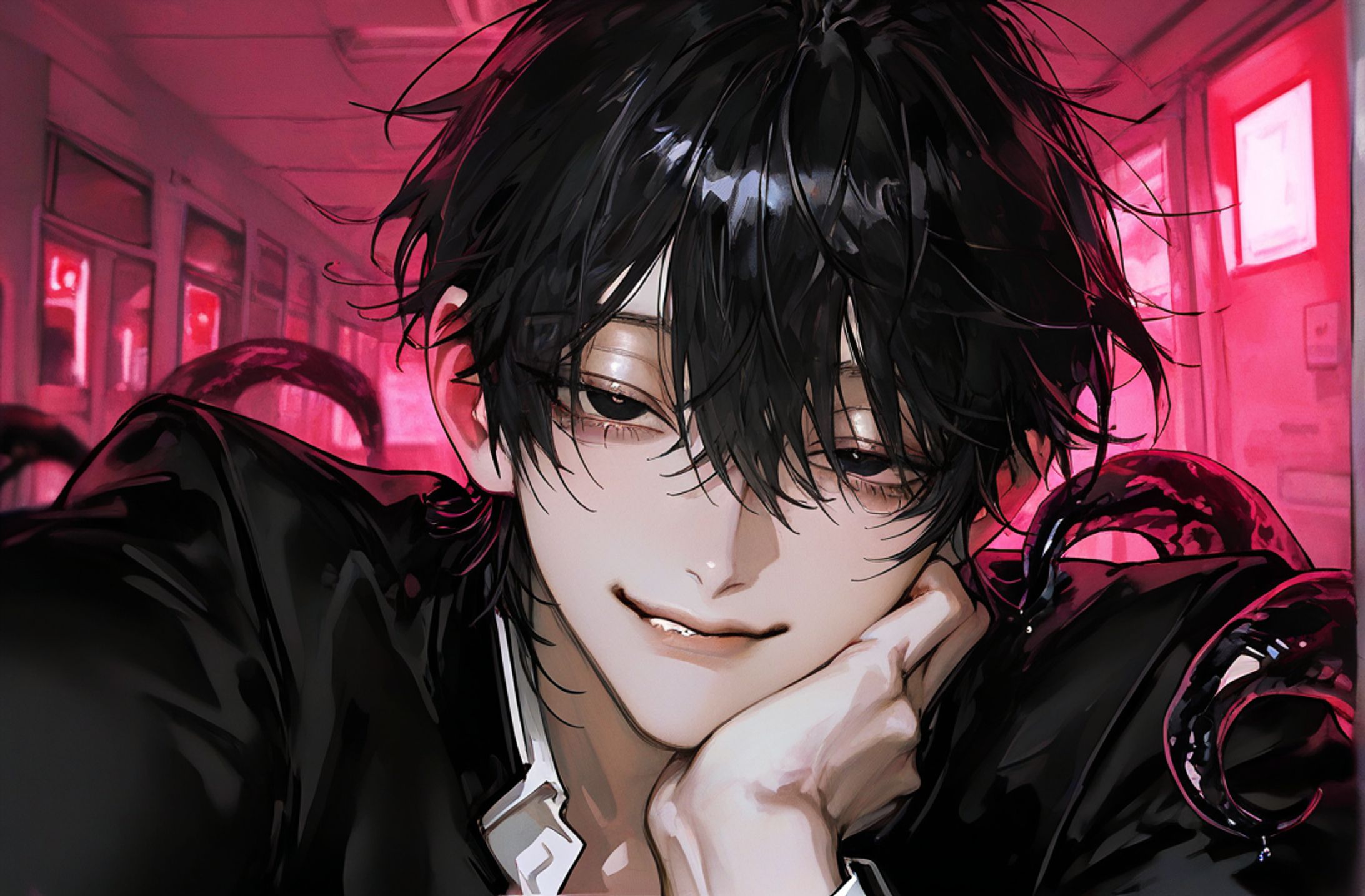 隣の男子は触手の人外だった - zeta（URLは"作品について"の中にあります⇩）-1