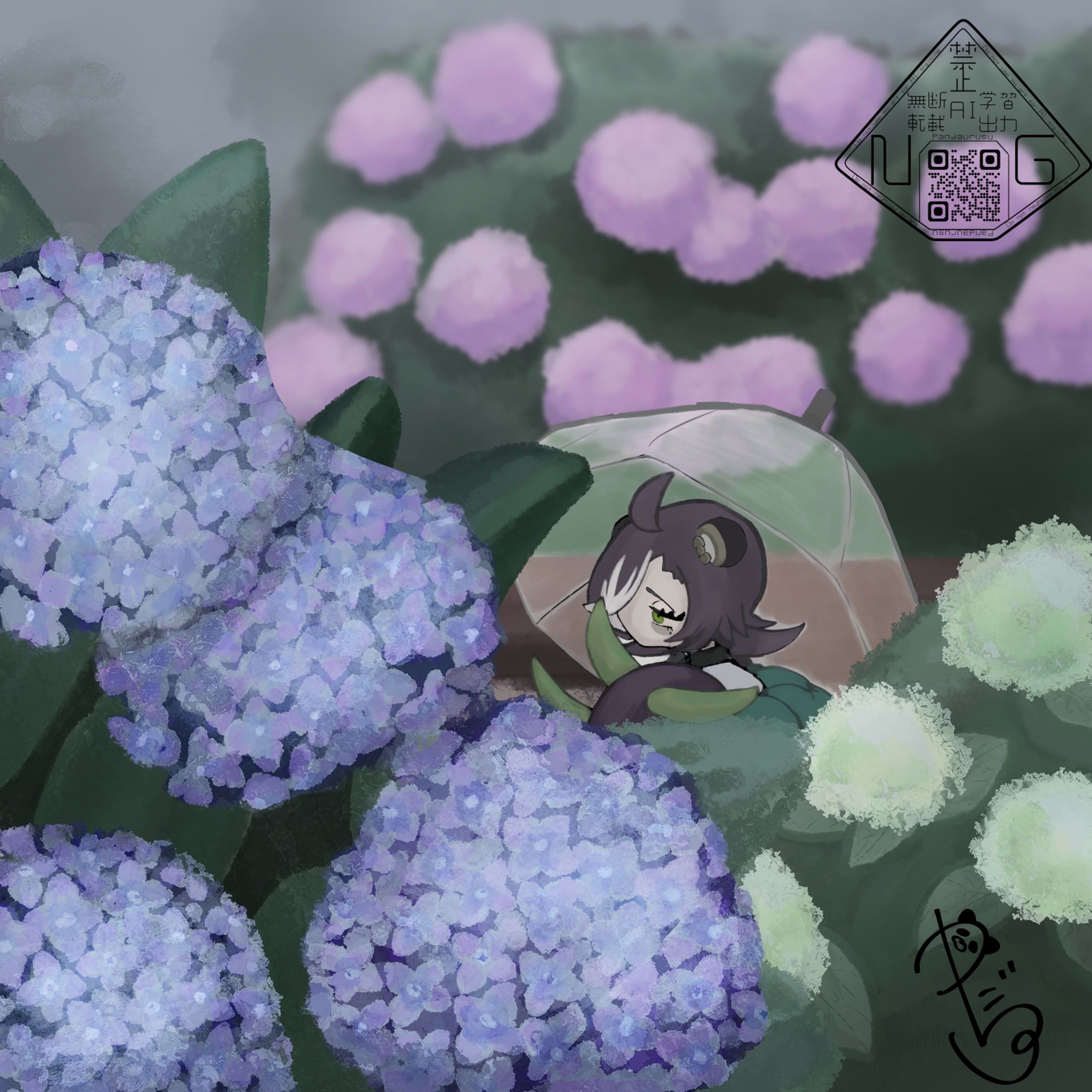【一枚絵】6月イラスト-1