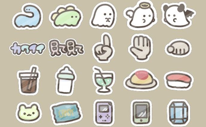 スタンプ･sdイラスト、健康管理ツール