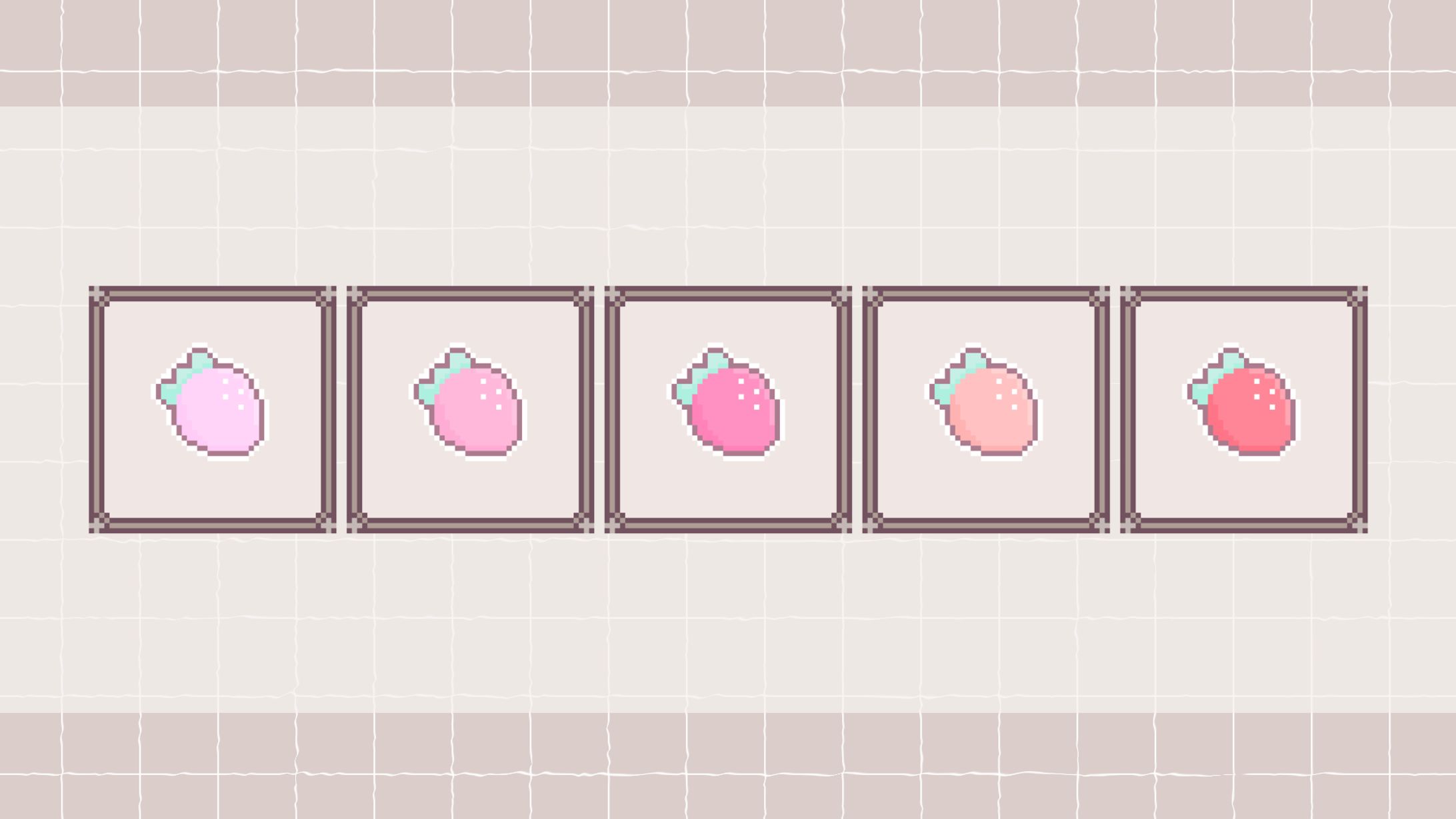 ドット絵(フリー素材)_いちご-1