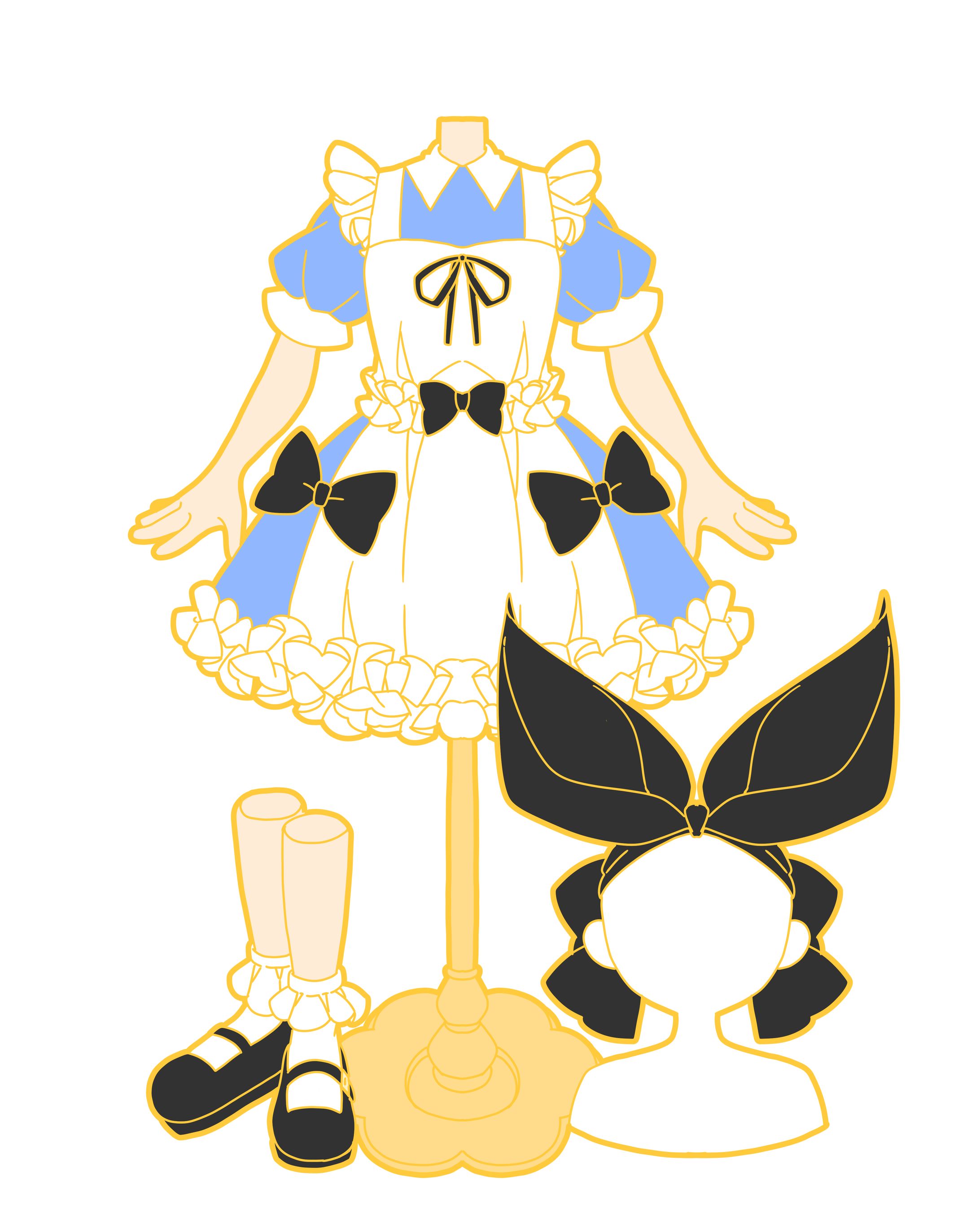 衣装トルソー　サンプル-1