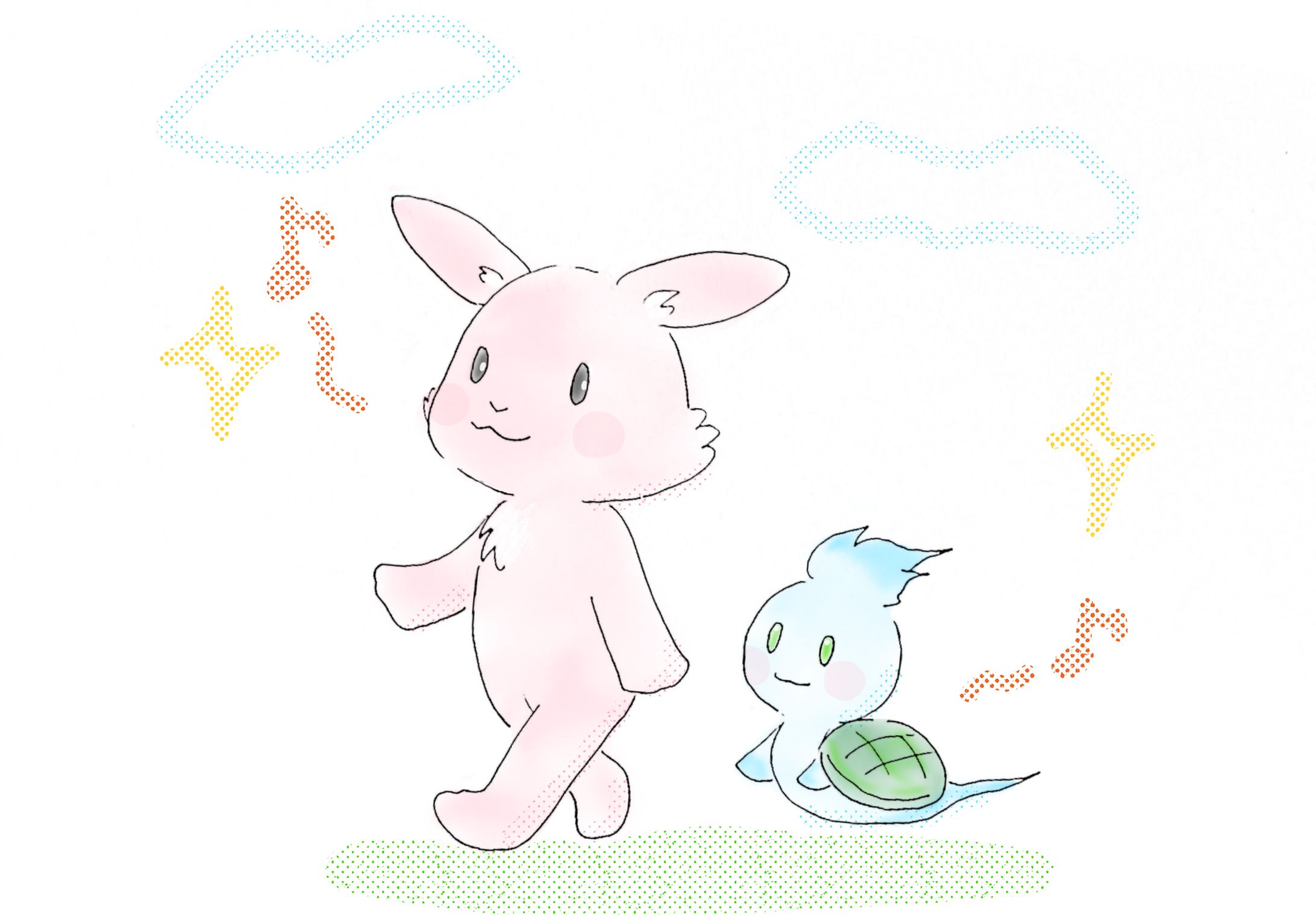 うさぎとかめ-1